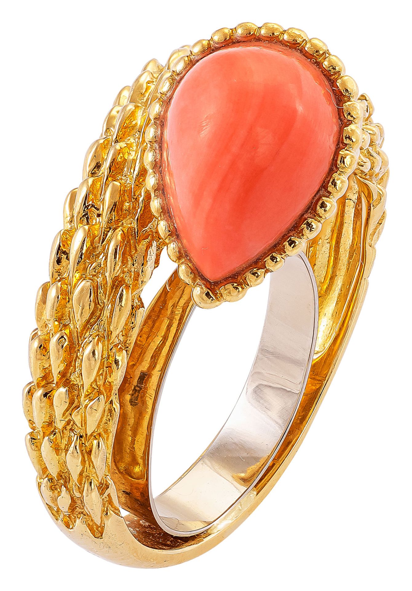 Van Cleef & Arpels Midway coral ring - Image 2 of 3