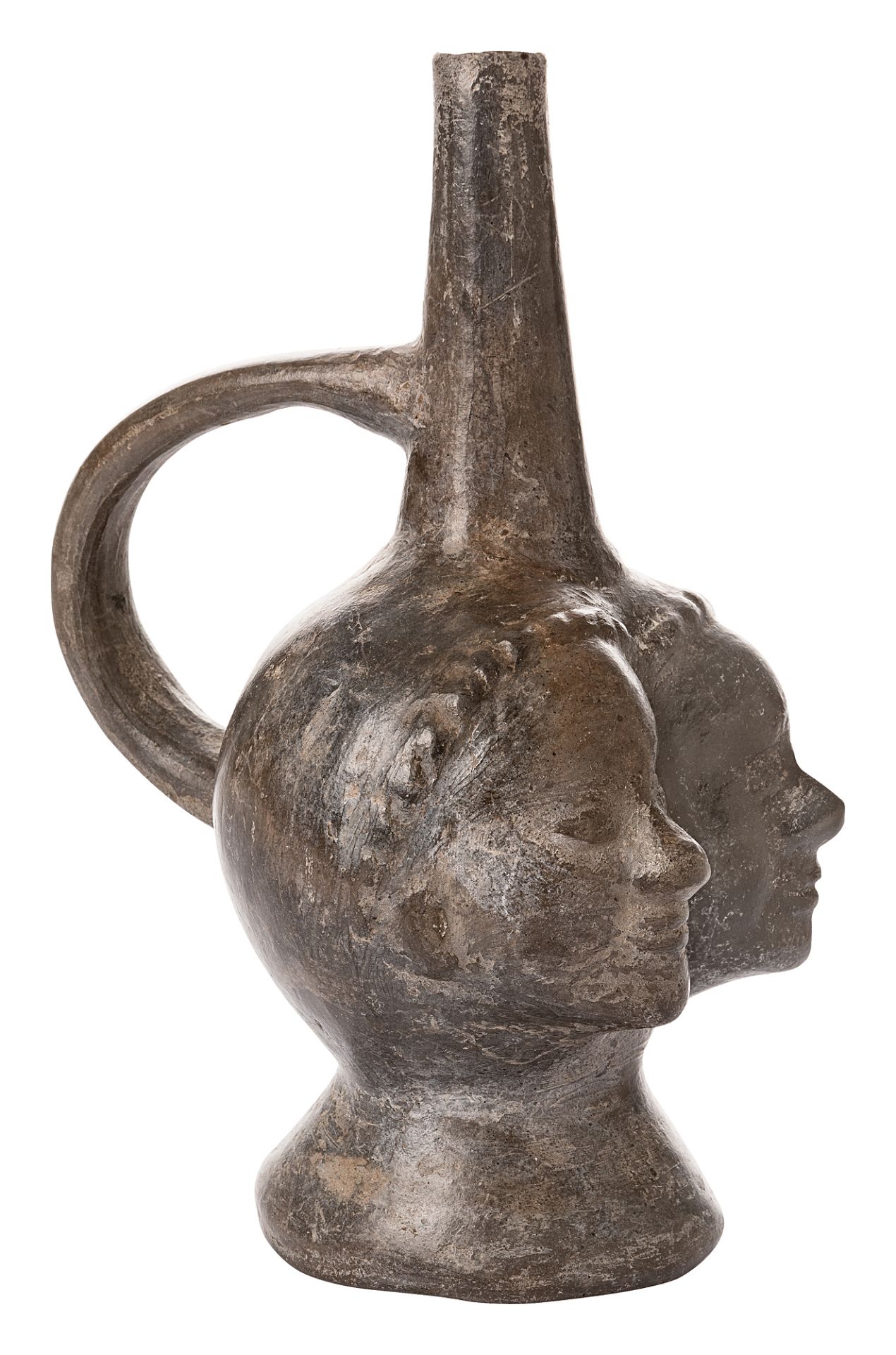Two-faced jug