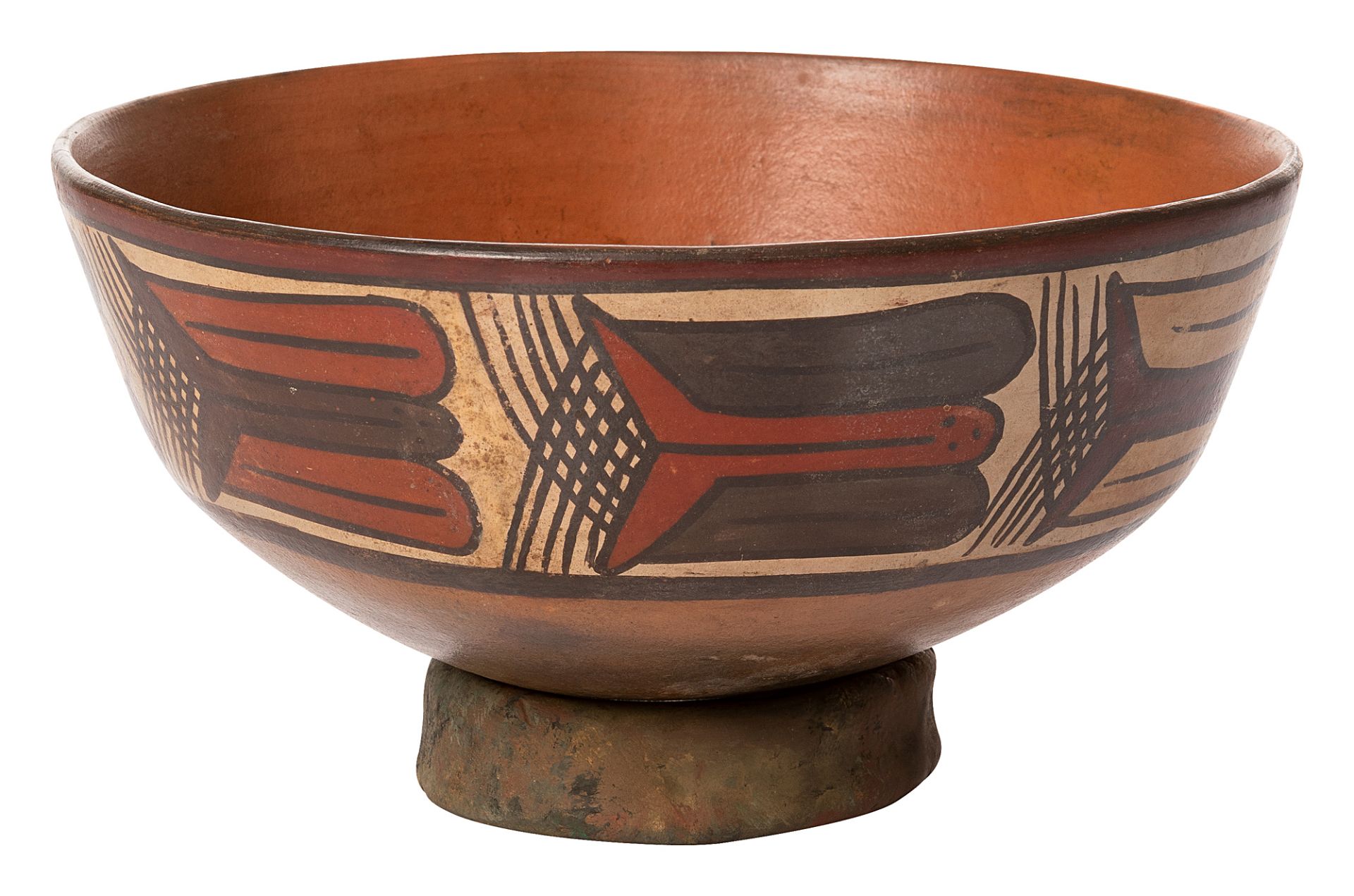 Nazca bowl with stylised fish - Image 2 of 2