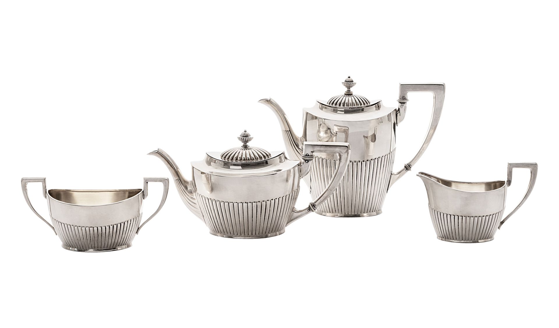 Coffee and tea service in Empire style
