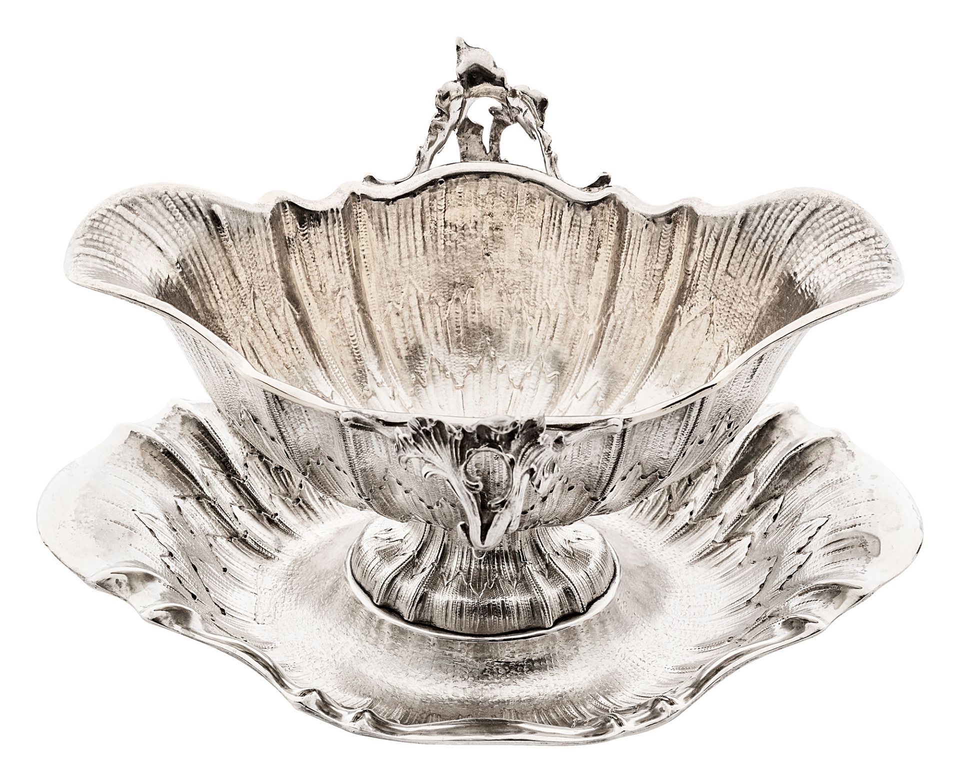 Sauce boat in Rococo style - Image 2 of 2