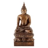 Sitzender Buddha mit varada mudra