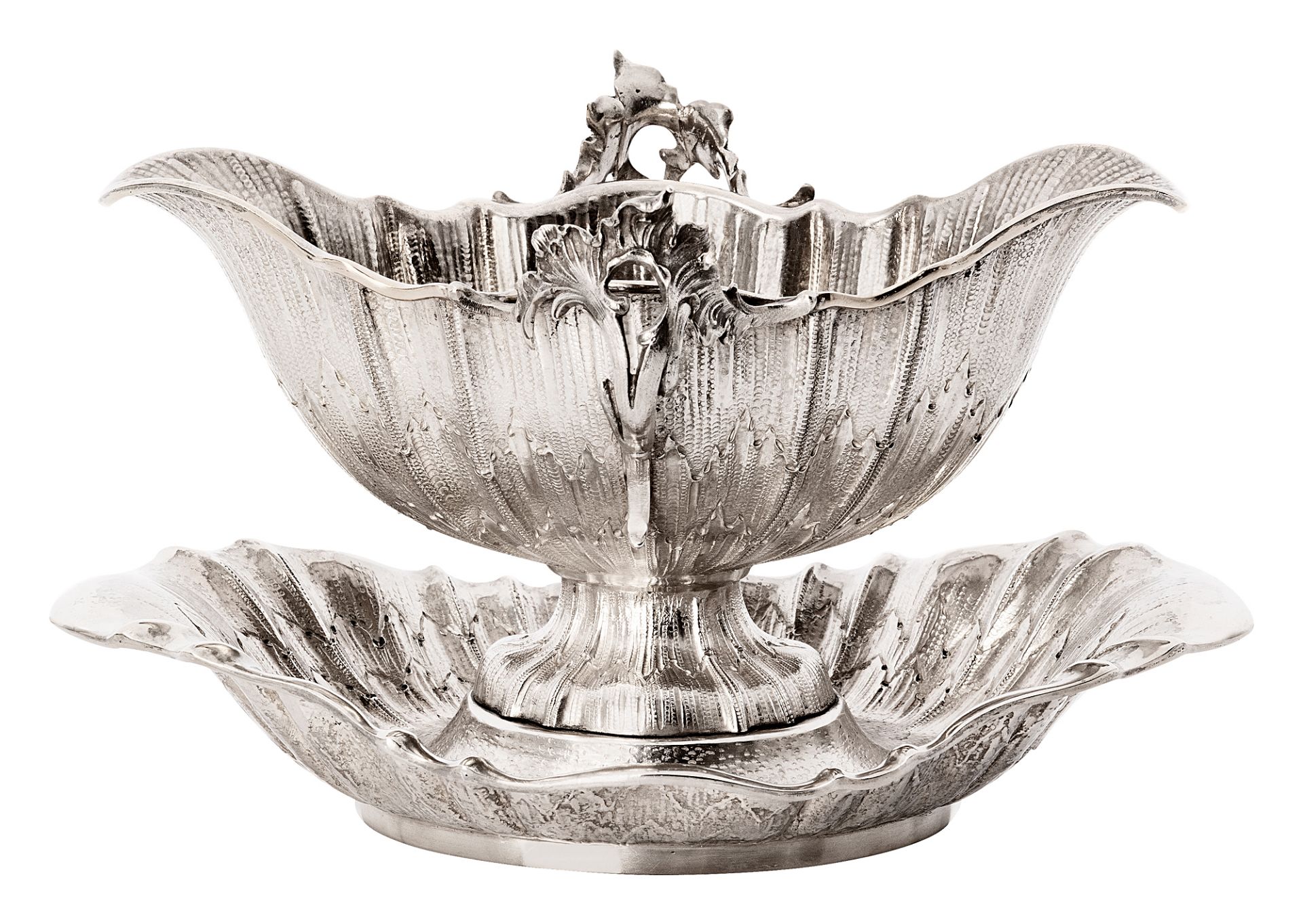 Sauce boat in Rococo style
