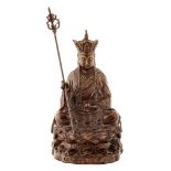 Ksitigarbha mit Wanderstab und Wunscherfüllungsperle