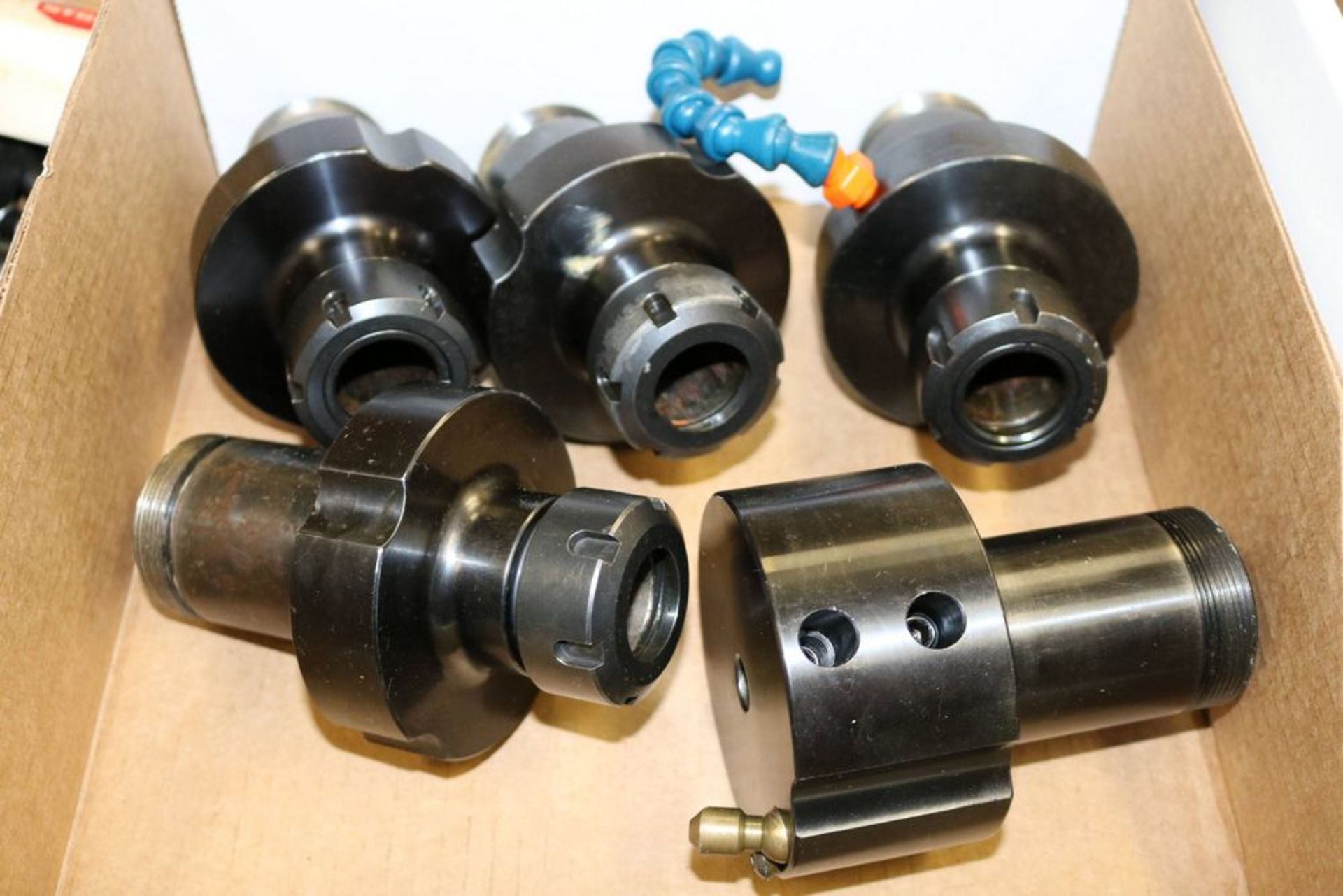 (5) Haas Lathe Boring Bar and Collet Chuck Tool Holders