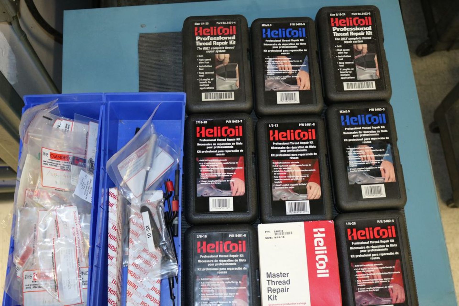 Helicoil Lot with Various Size Helicoils, Helicoil Taps and Helicoil Tools - Image 2 of 6