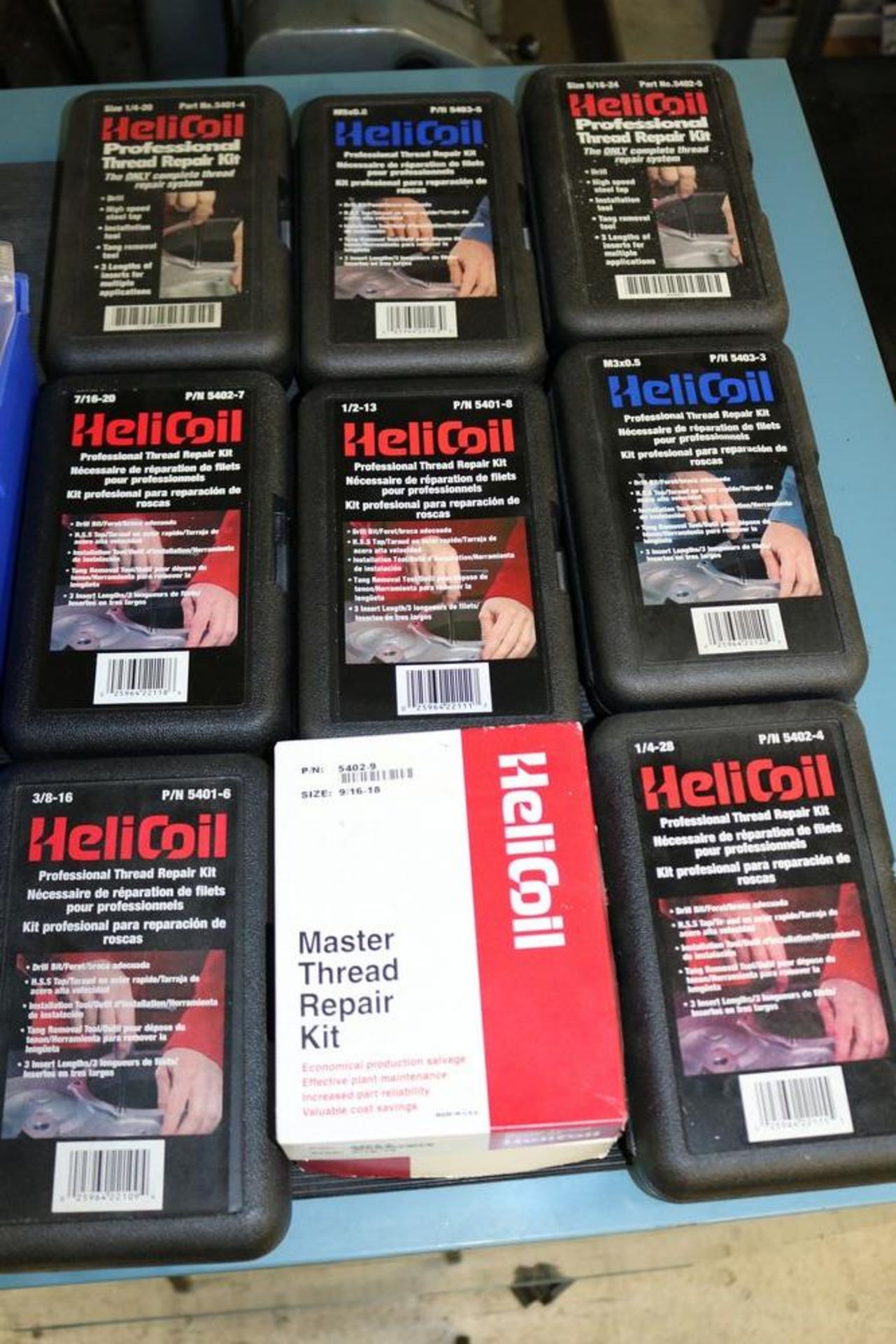 Helicoil Lot with Various Size Helicoils, Helicoil Taps and Helicoil Tools - Image 6 of 6