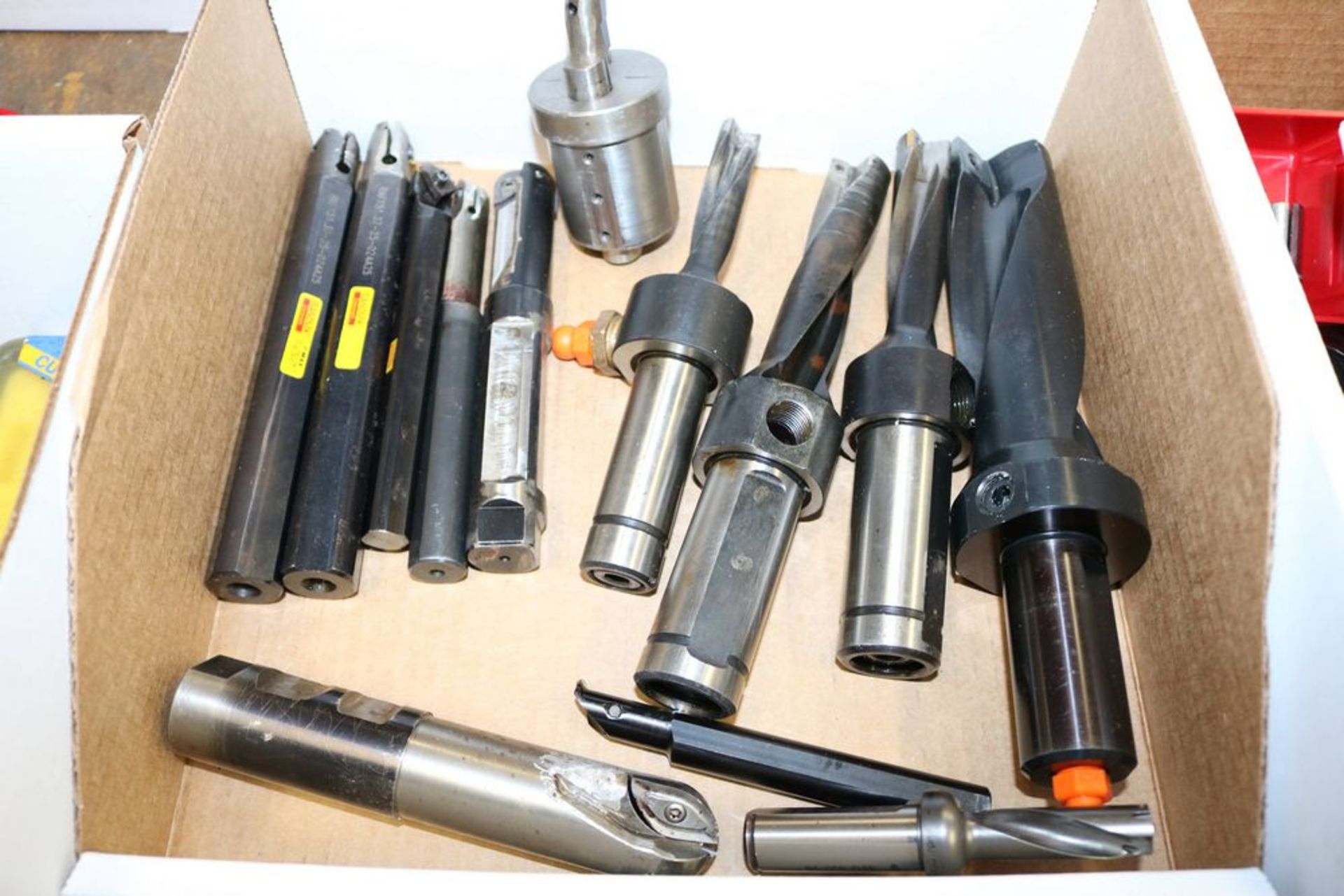 Various Size Through Coolant Drills and Other Various Boring Bars