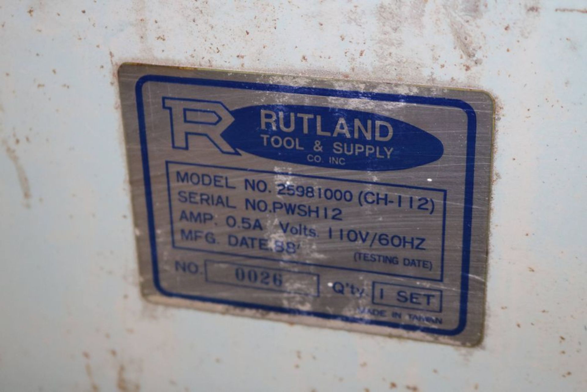 Rutland 25981000 Parts Washer - NO: 0026 - Image 2 of 6