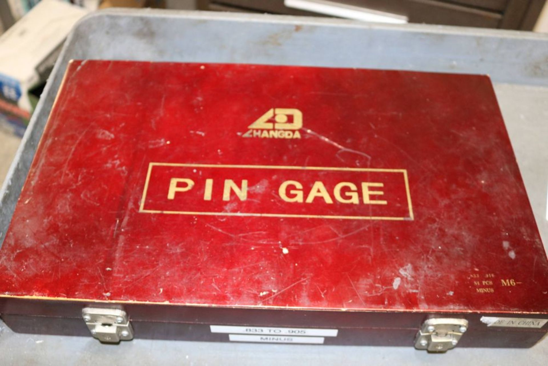 Meyer Pin Gage Sets M-O .011 - .060" Minus and .061 -.750" Minus, Hangda Pin Gage Set .833 -.905" - Image 3 of 8