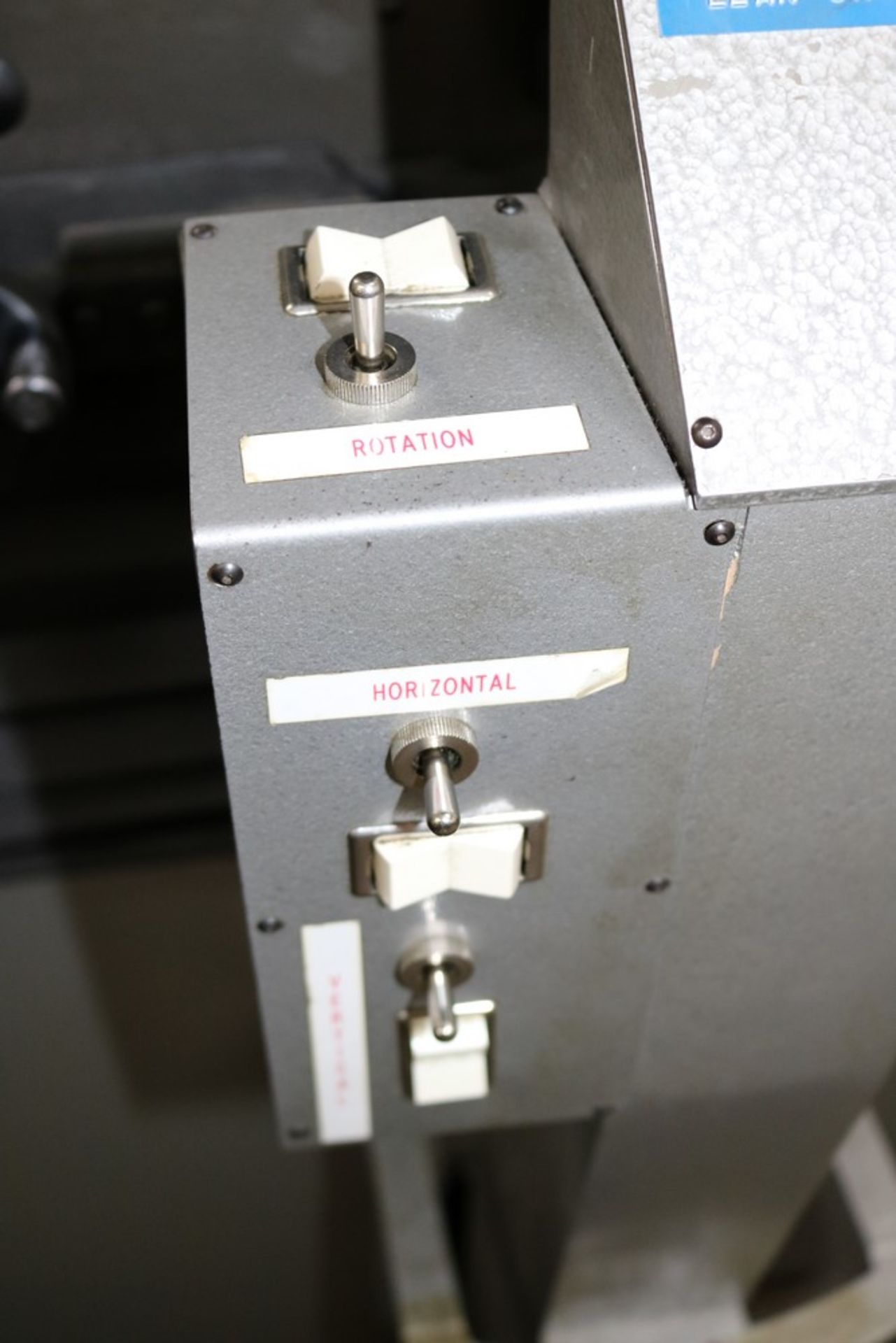 Scherr Tumico Large Capacity Optical Comparator with Scherr Tumico DRO, S/N 862 - Image 5 of 11