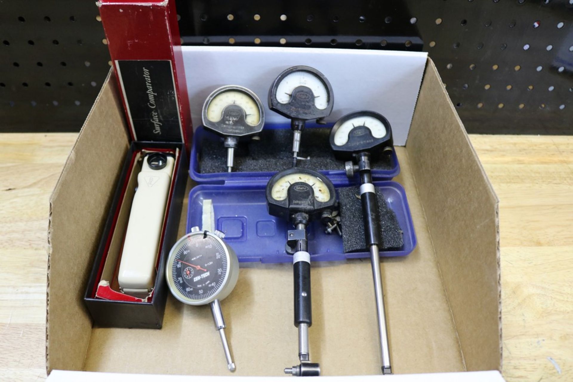 (2) Mahr Compramess Drop Gage 1", Mahr Comrpramess ID Bore Gages, Cen-Tech Drop Gage 0-1" and B&L - Image 2 of 5