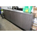 (2) Inspection Room Locking Cabinets 60" x 15" x 43"