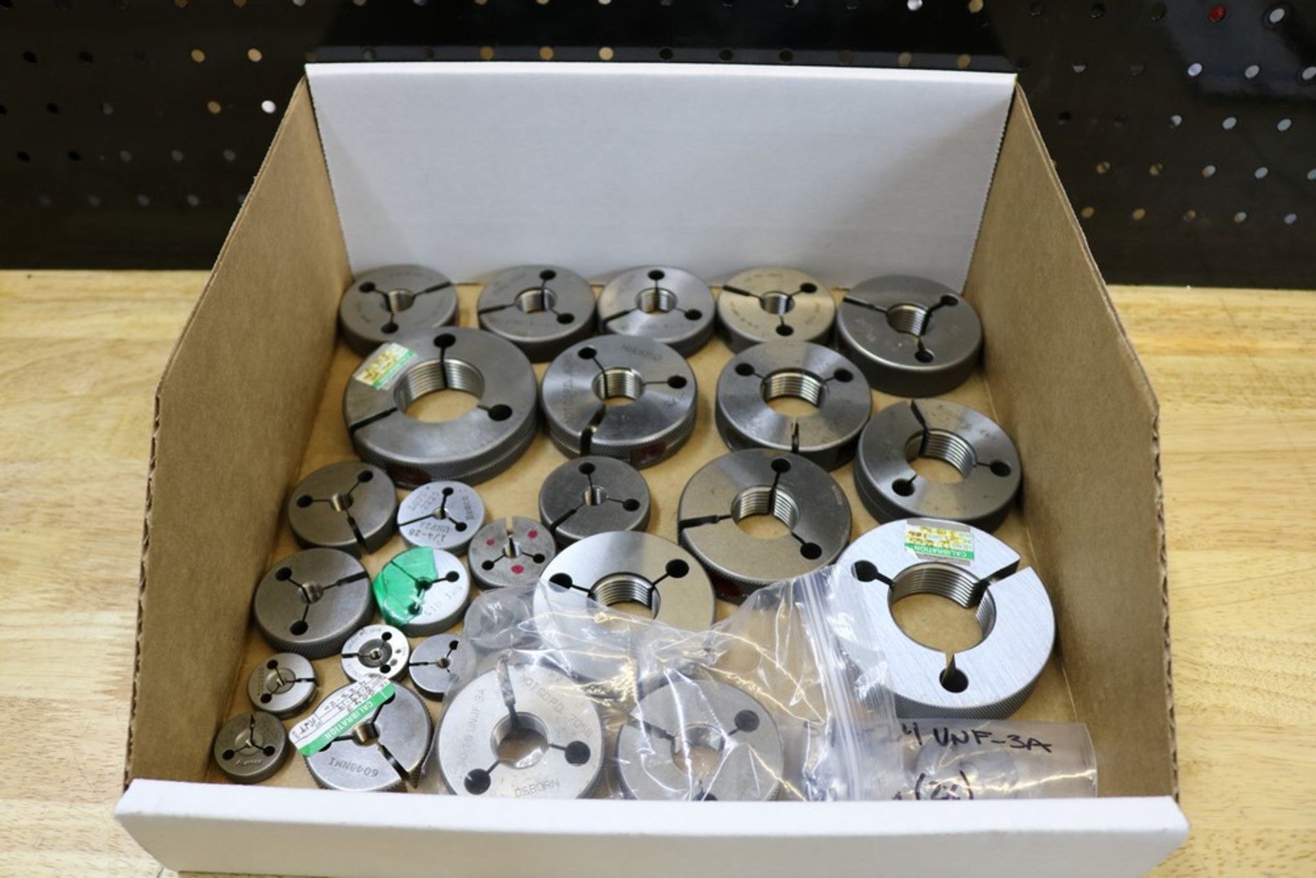 Box of Various Size Thread Ring Gages