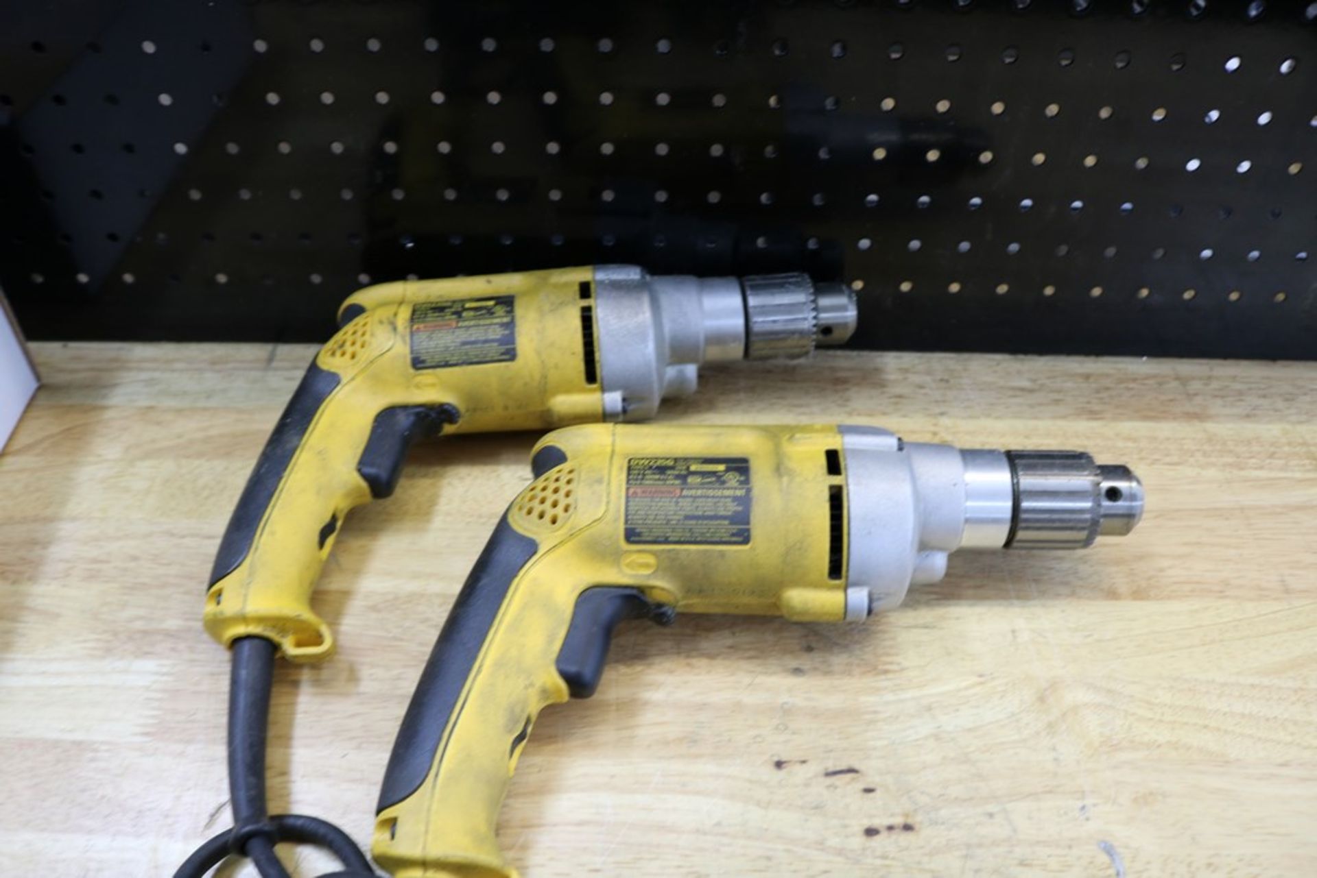 (2) DeWalt Corded 1/2" VSR Drills: Models DW235G - Image 3 of 3