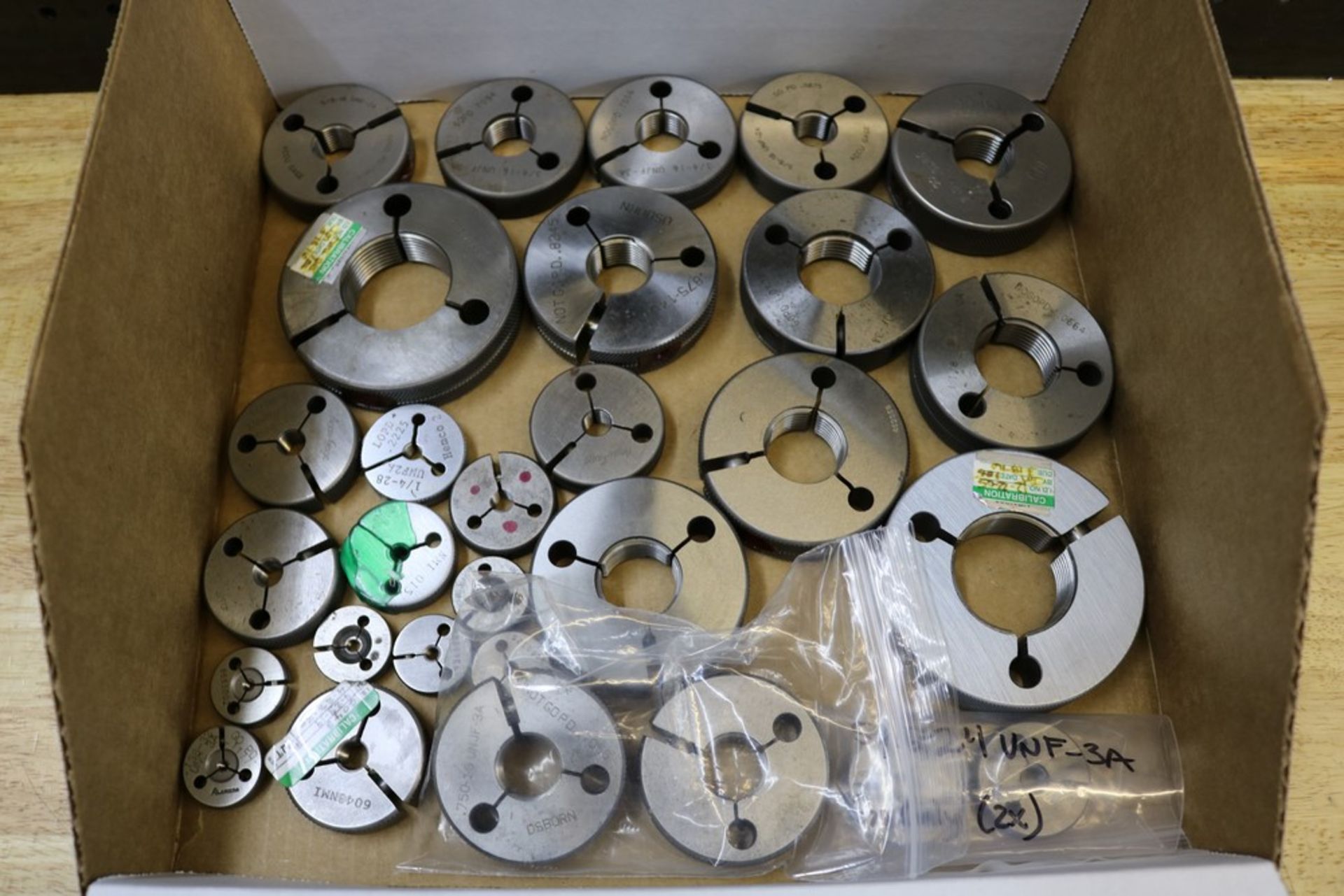 Box of Various Size Thread Ring Gages - Image 2 of 6