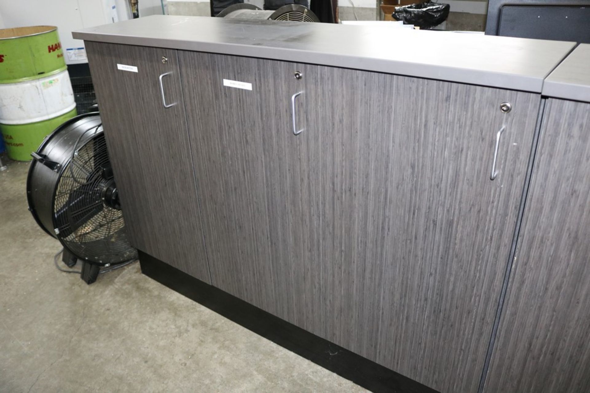 (2) Inspection Room Locking Cabinets 60" x 15" x 43" - Image 3 of 4