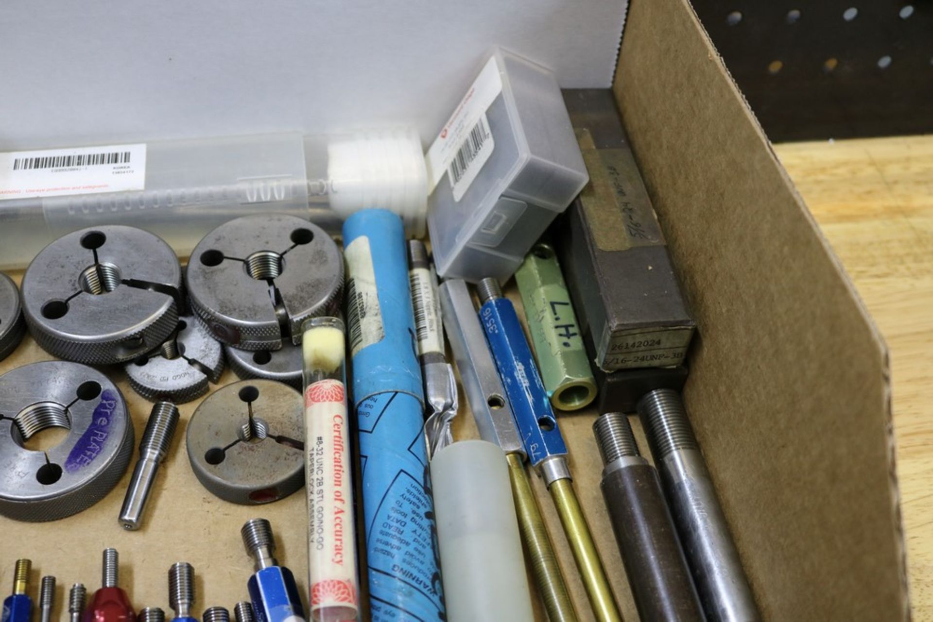 Mixed Box of Thread Gages and Thread Ring Gages - Image 5 of 5