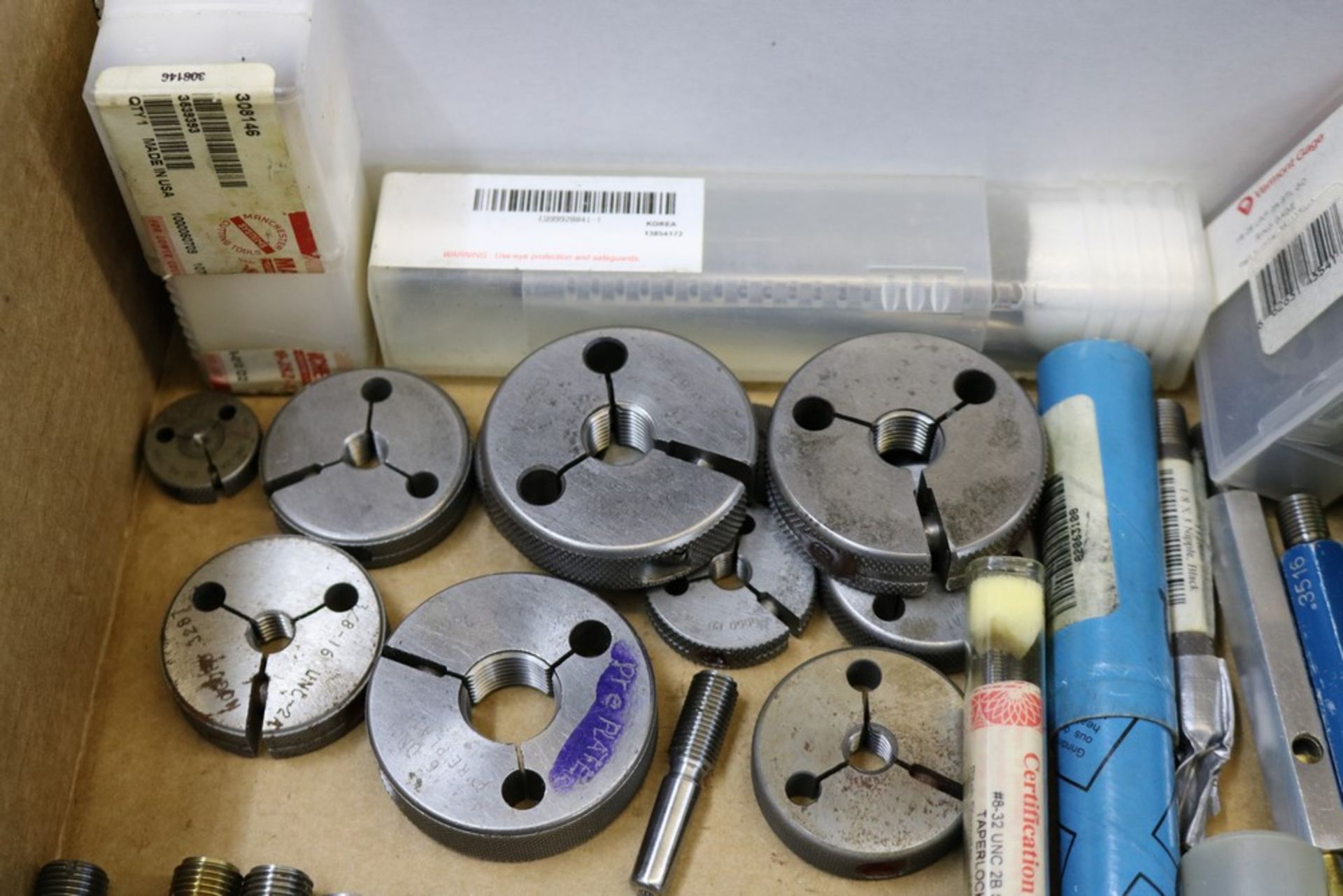 Mixed Box of Thread Gages and Thread Ring Gages - Image 4 of 5