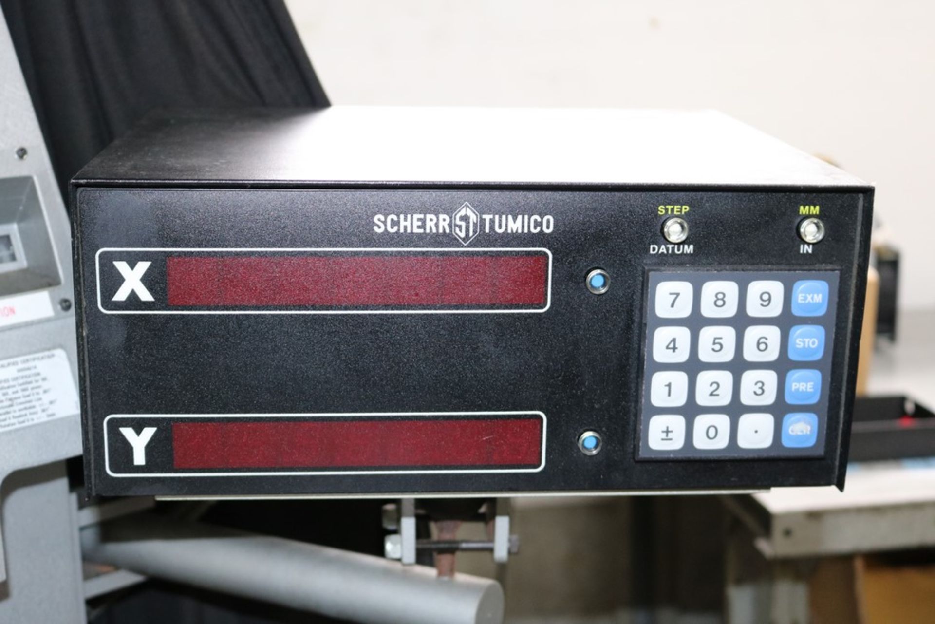 Scherr Tumico Large Capacity Optical Comparator with Scherr Tumico DRO, S/N 862 - Image 6 of 11