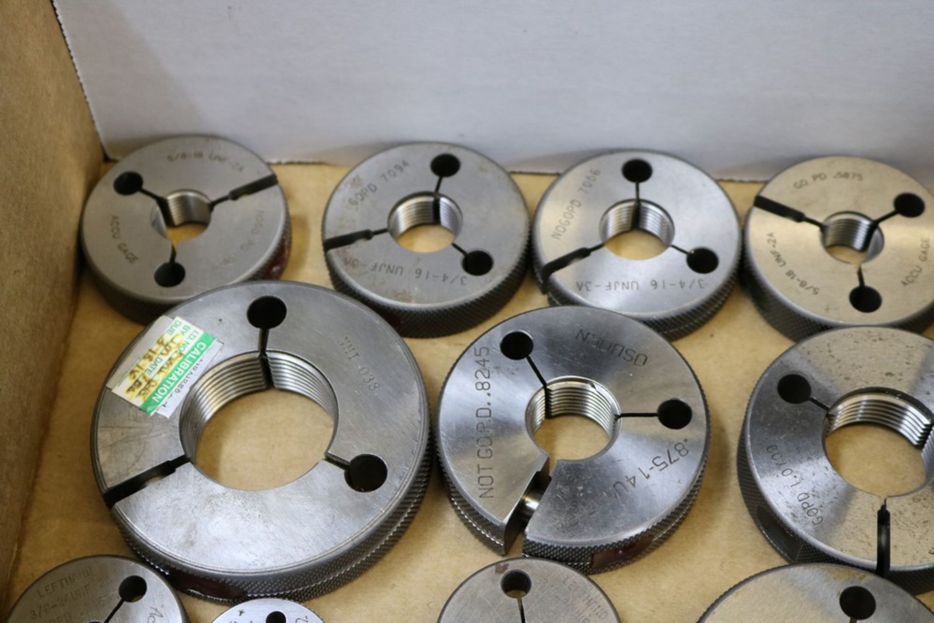 Box of Various Size Thread Ring Gages - Image 3 of 6