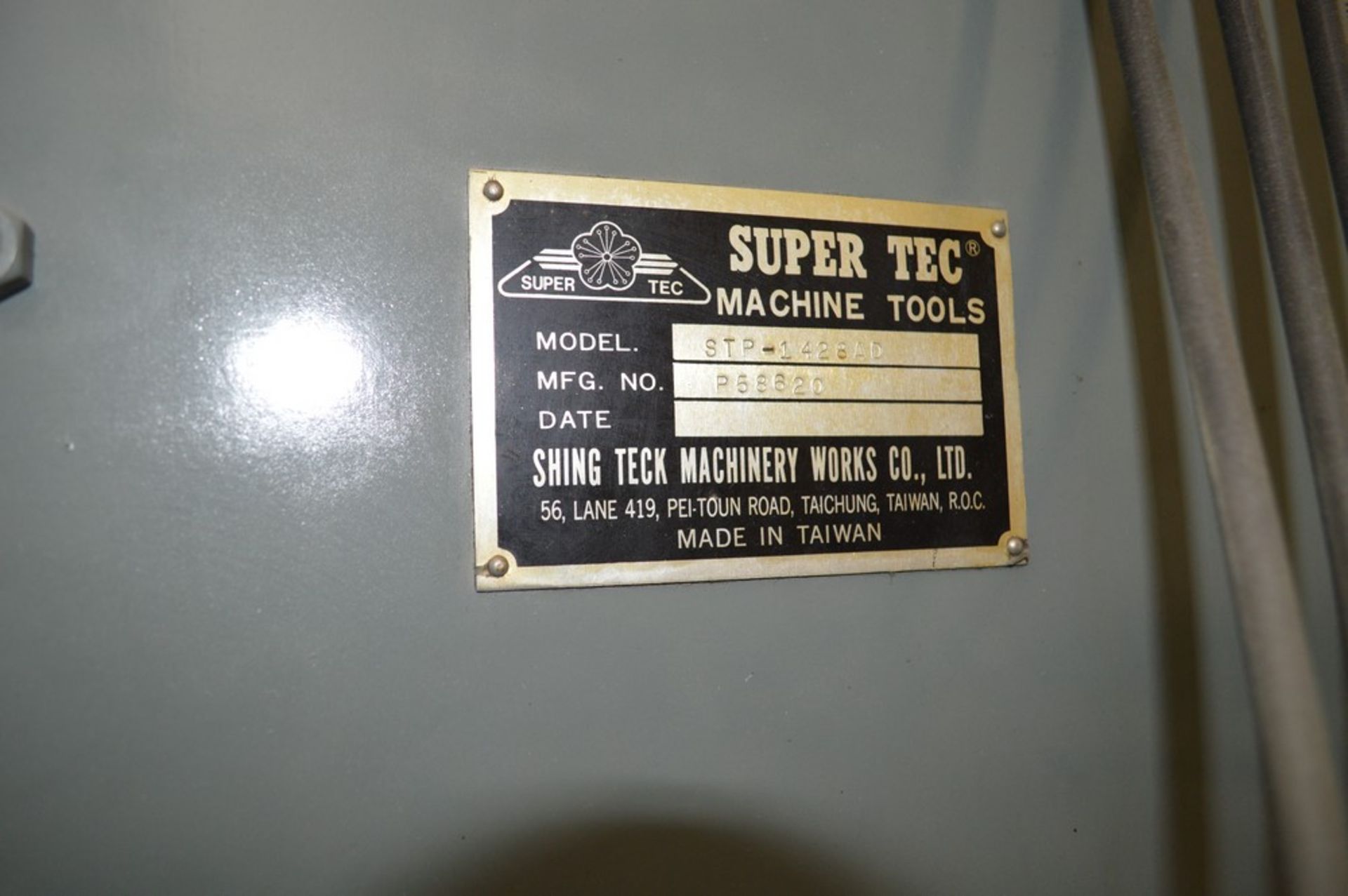 Supertec, STP-H1428 AD Grinder, Full three axis hydraulics, 12 x 27 magnetic chuck - Image 8 of 9