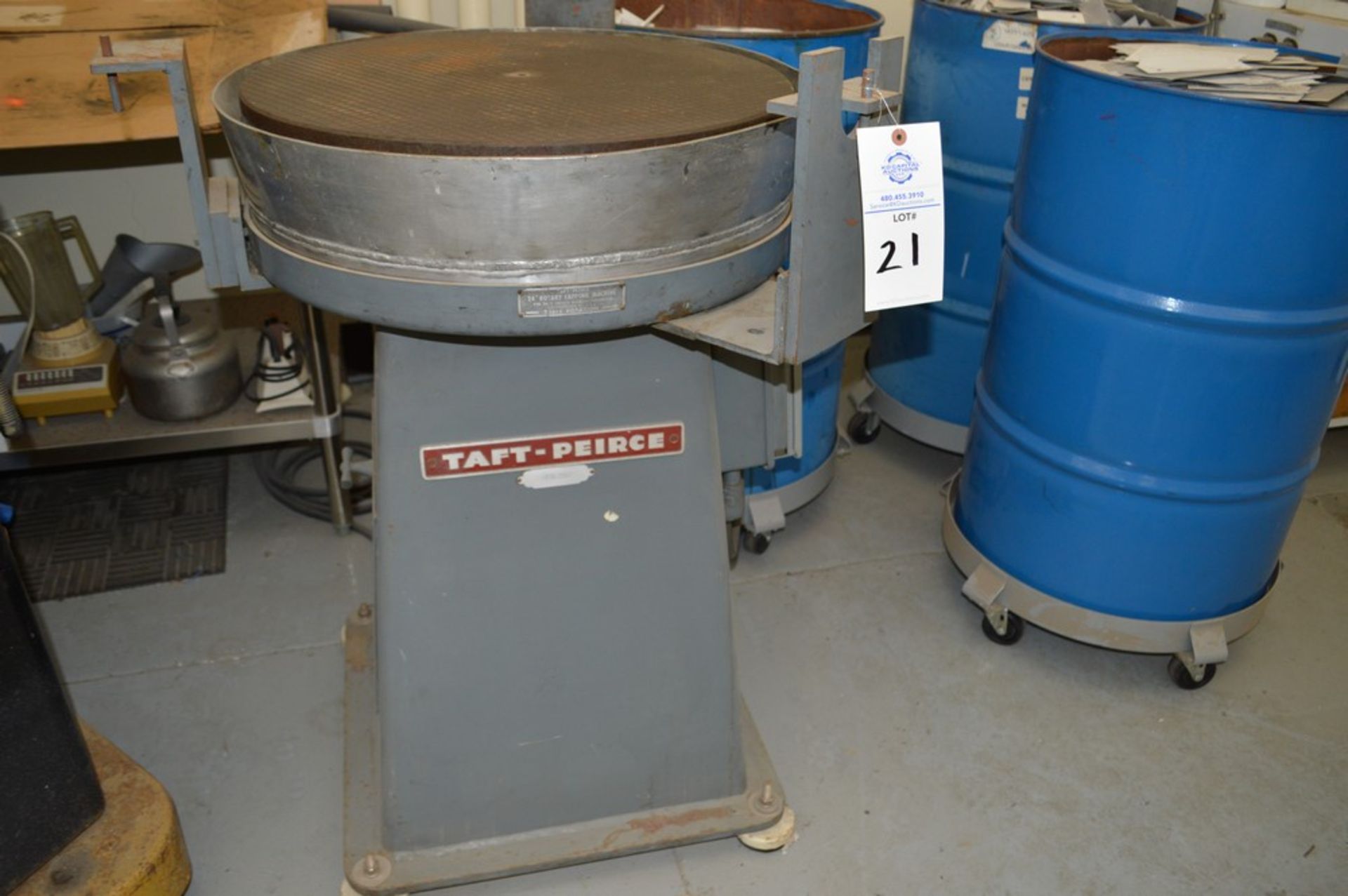 Taft-Peirce 24" Rotary Lapping machine S/N 217