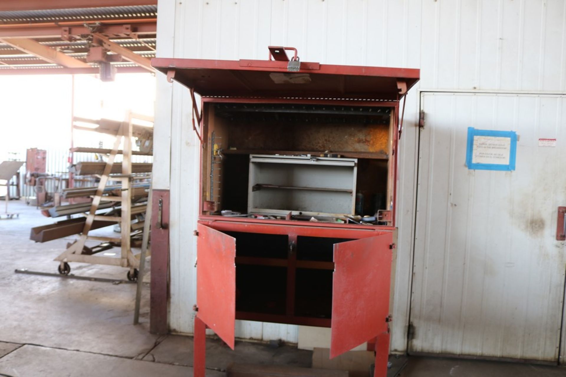 tool cabinet lock box