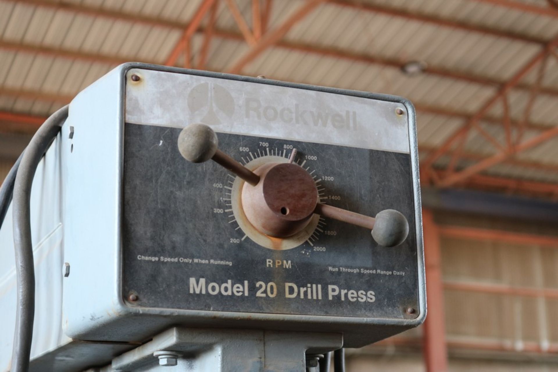 Rockwell model 20 drill press, condition unknown - Image 3 of 4