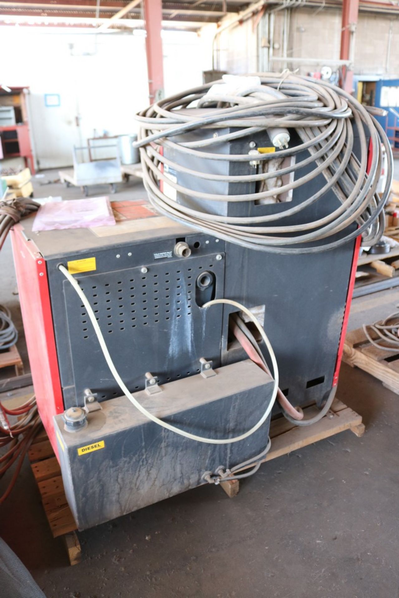 Hotsy pressure washer 900/1400 diesel burner, electrically ran, steam cleaner, needs controller - Image 3 of 4