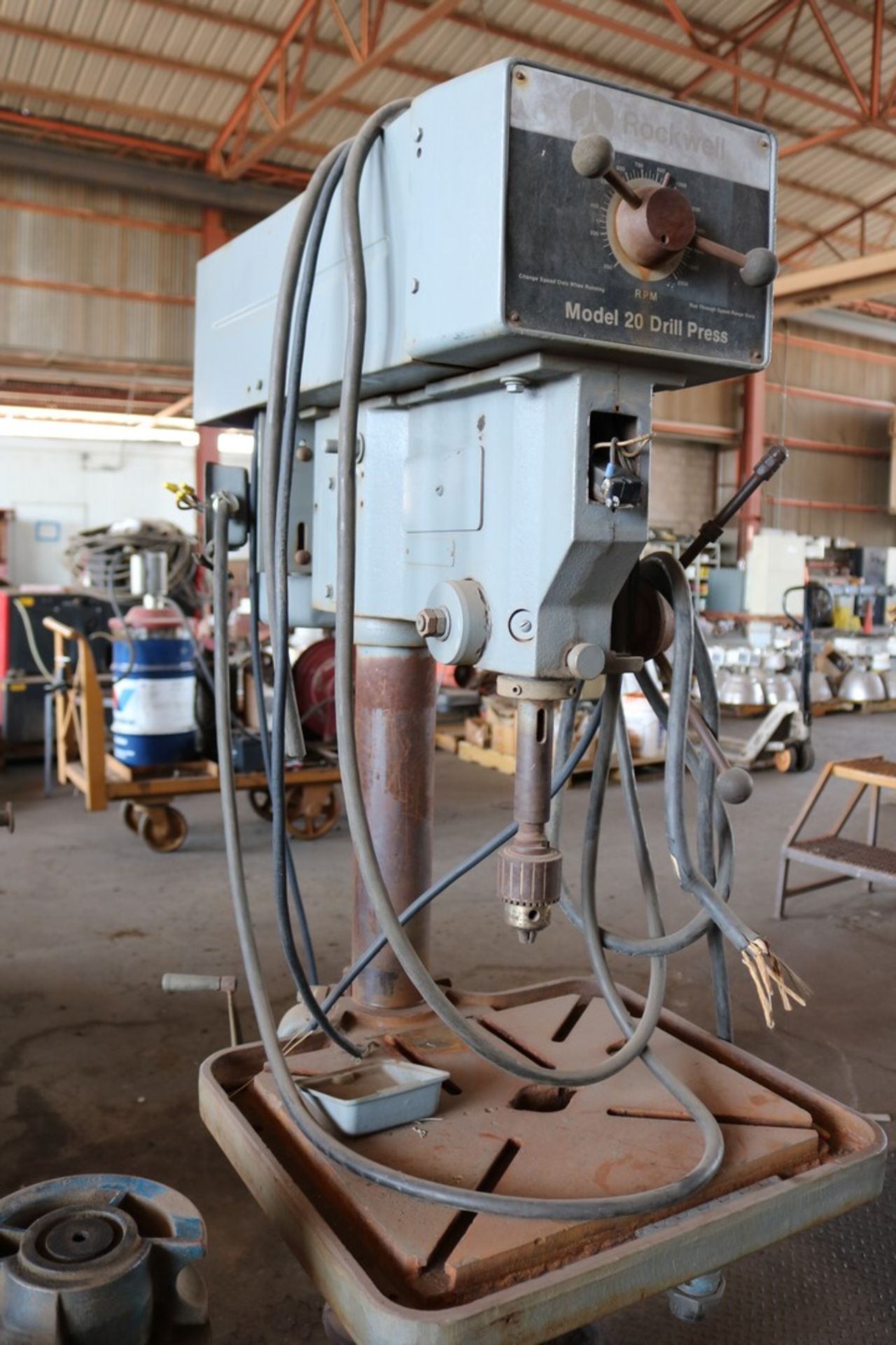 Rockwell model 20 drill press, condition unknown - Image 2 of 4