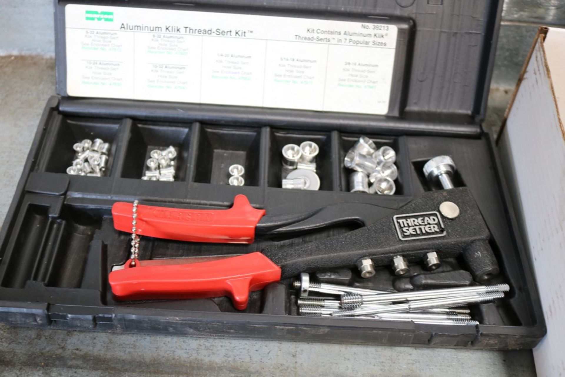 thread setter kit, ridgid 345 flaring tool, impact sockets and wrenches - Image 3 of 5