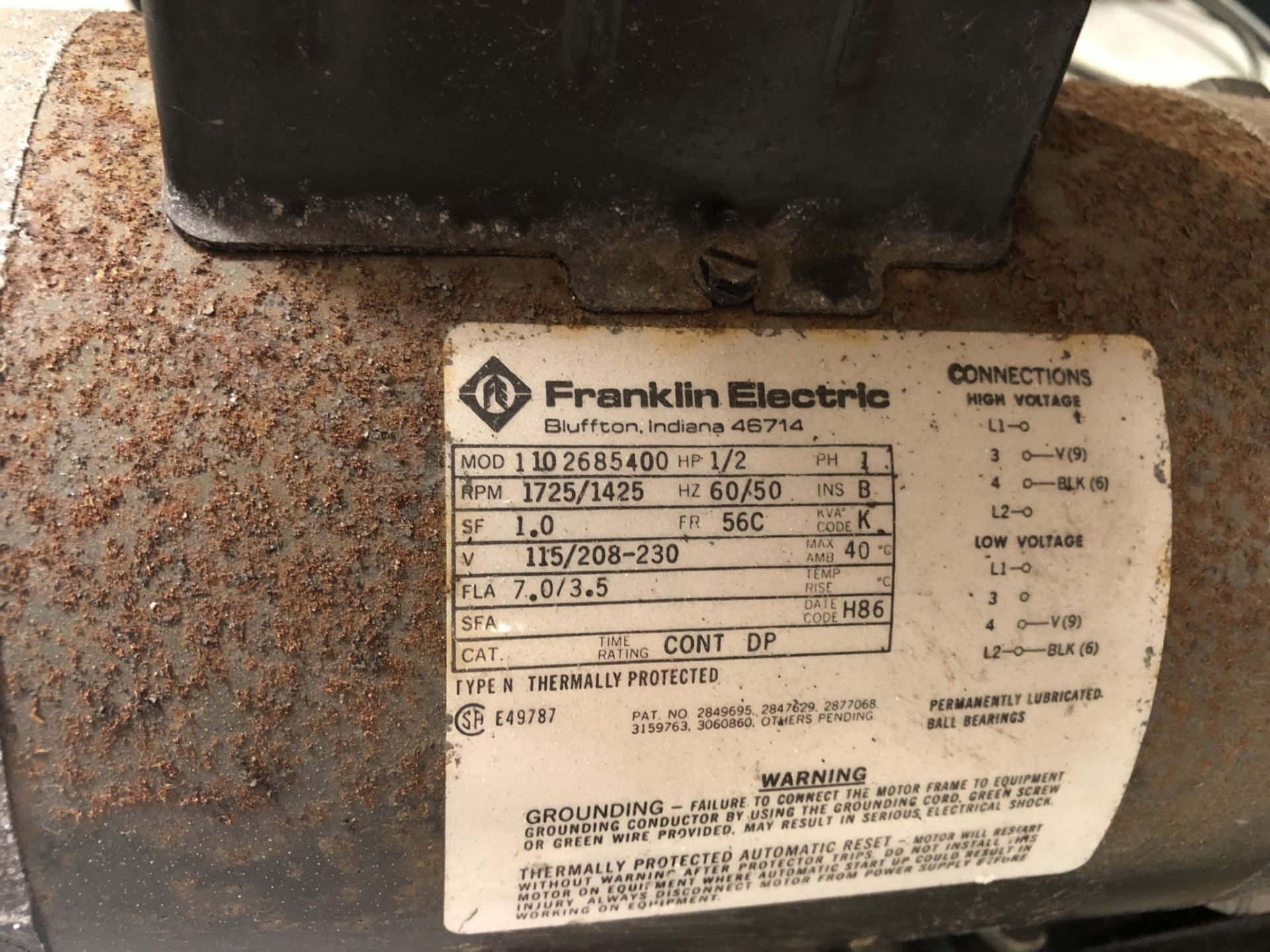 Refrac Systems custom SS 8 port glove box, Parker series 2A horizontal press frame (see detail PDF) - Image 9 of 14