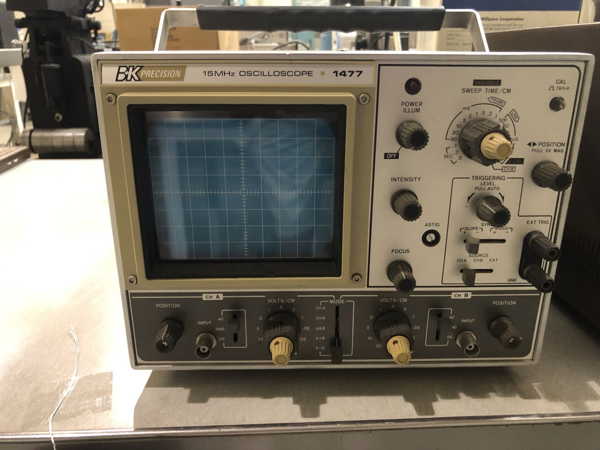 BK Precision 15 MHz Oscilloscope , Viking Instruments Norland Multi-channel analyzer with SCA, 2 - Image 2 of 14