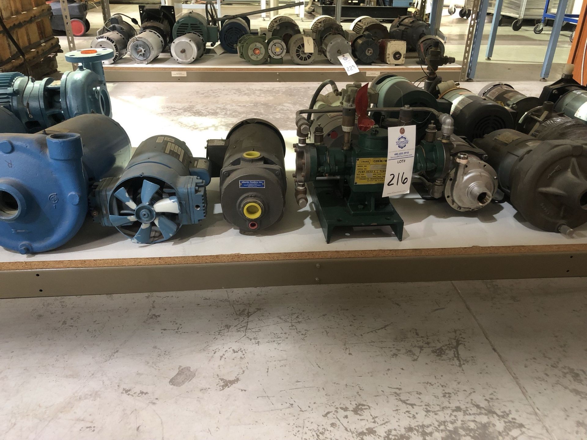Large lot of water coling pmps, Crane chemical metering pump, magnetic coupled SS gear pump,