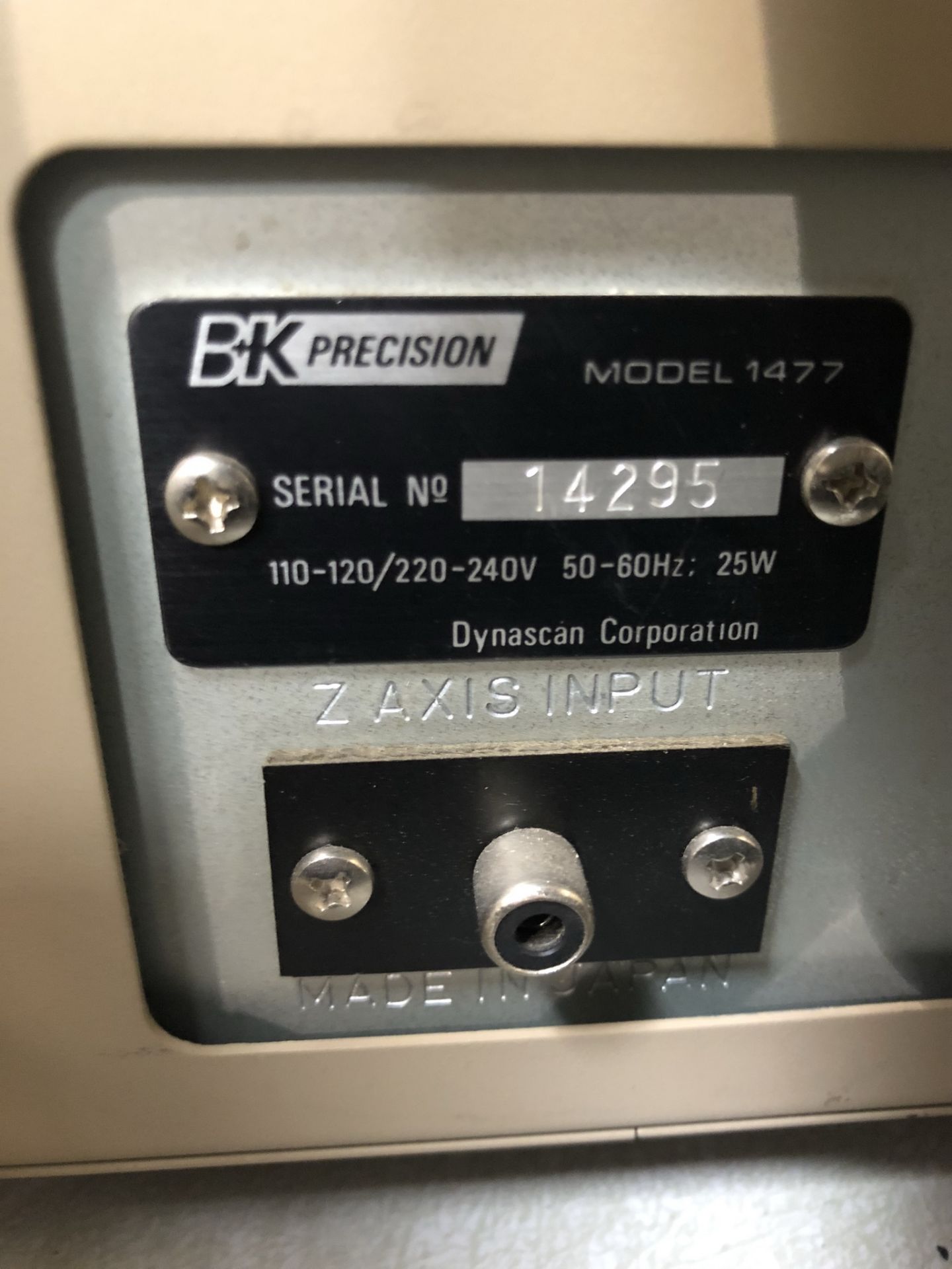 BK Precision 15 MHz Oscilloscope , Viking Instruments Norland Multi-channel analyzer with SCA, 2 - Image 13 of 14