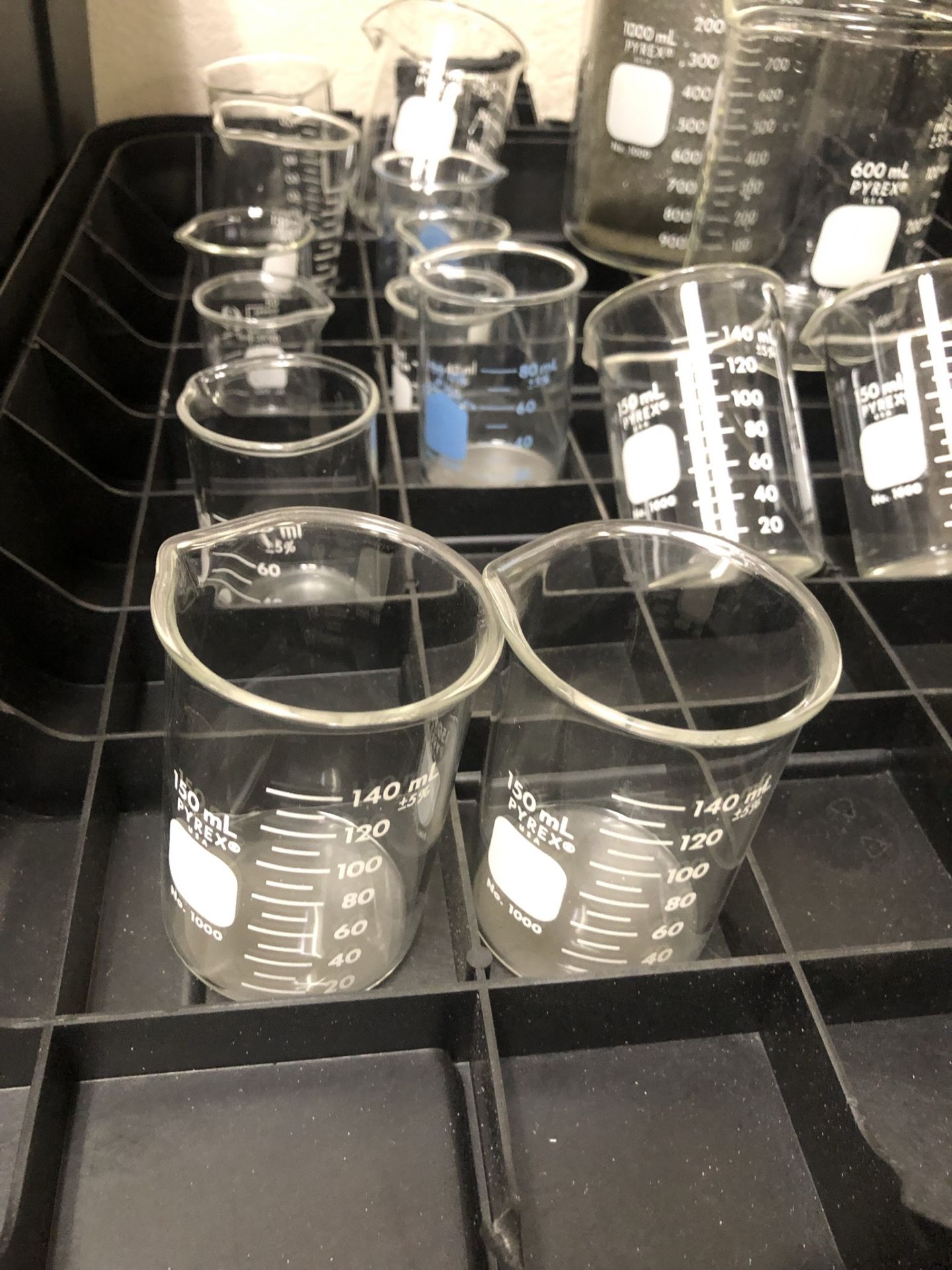 Misc. Lot of Glass Beakers as shown - Image 3 of 6