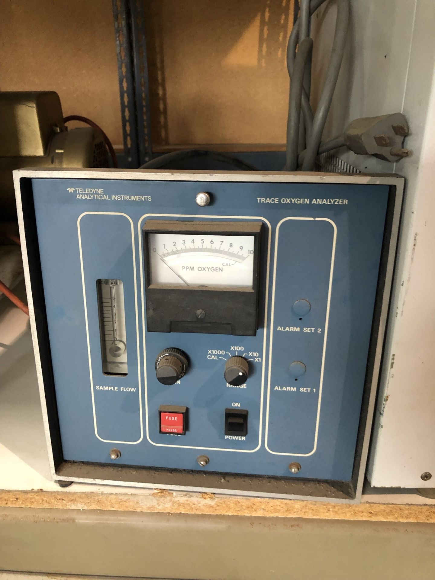 Haake bath modell A82, Teledyne Instruments trace oxygen analyzer - Image 3 of 5