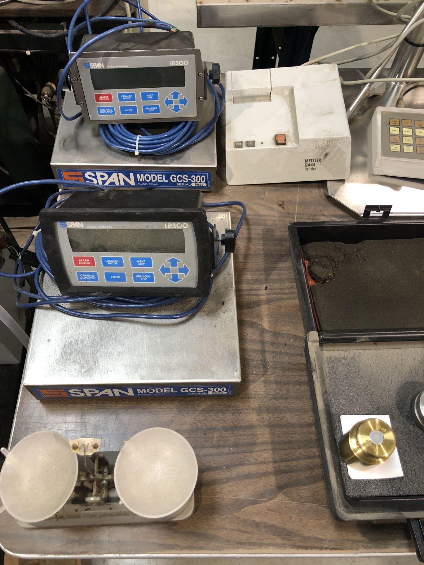 Mettler PE 24 Scale grams by the gram, Model GE 310 Counting keyboard controller, Mettler PE 400 - Image 2 of 14