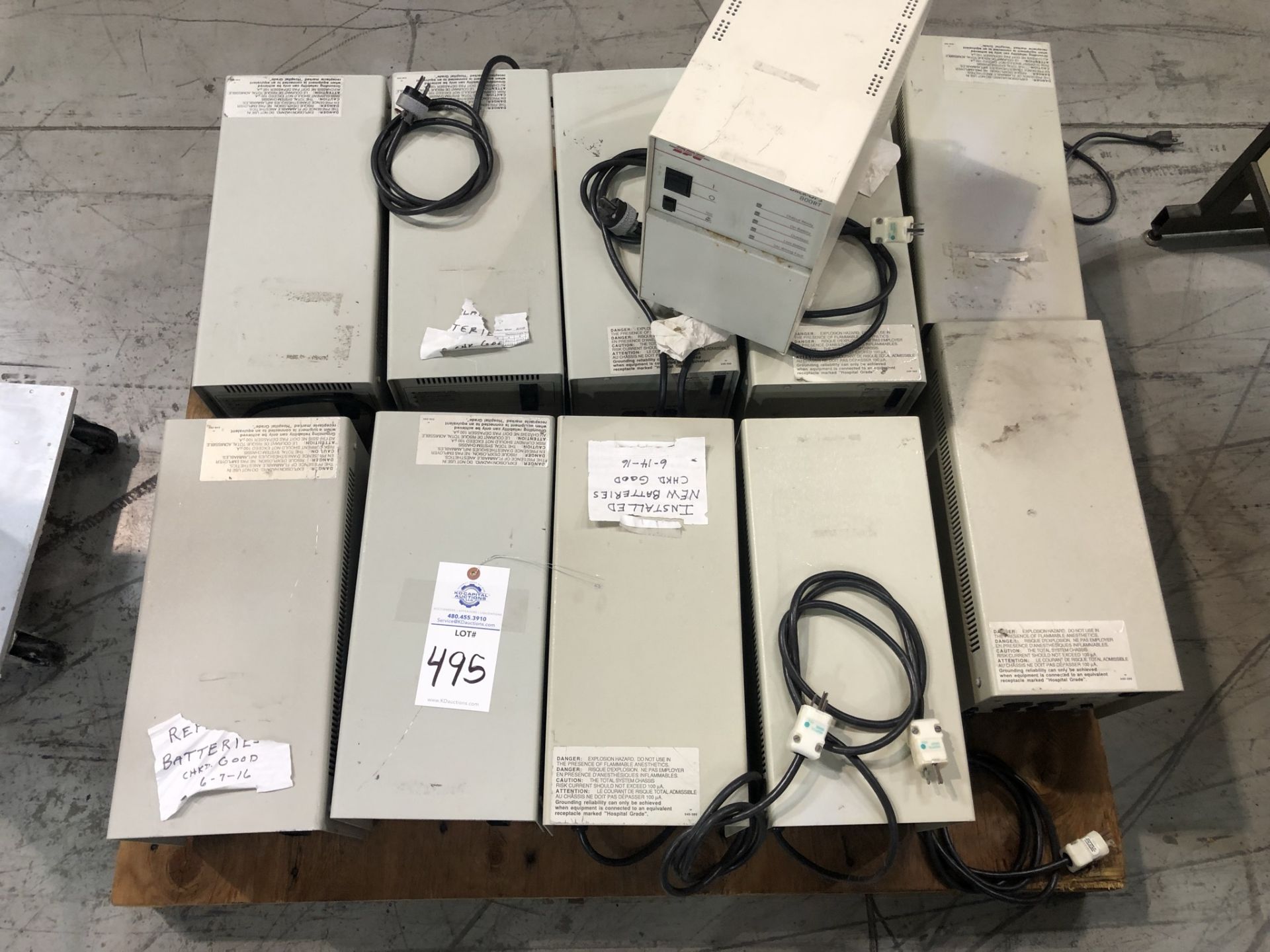 Oneac Corp., Quantity 10, Model UP1103, Uninterruptable Power Supplies (see detail PDF)