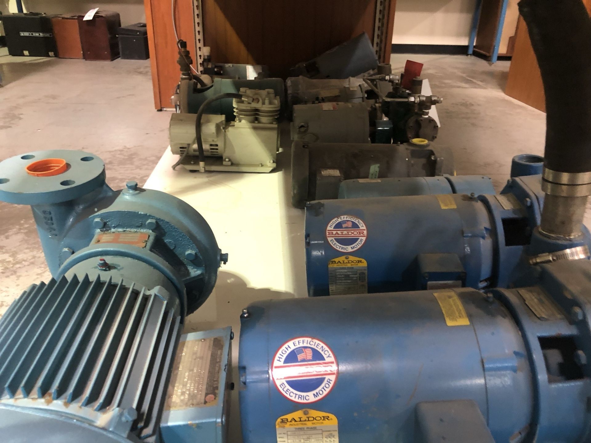 Large lot of water coling pmps, Crane chemical metering pump, magnetic coupled SS gear pump, - Image 27 of 27