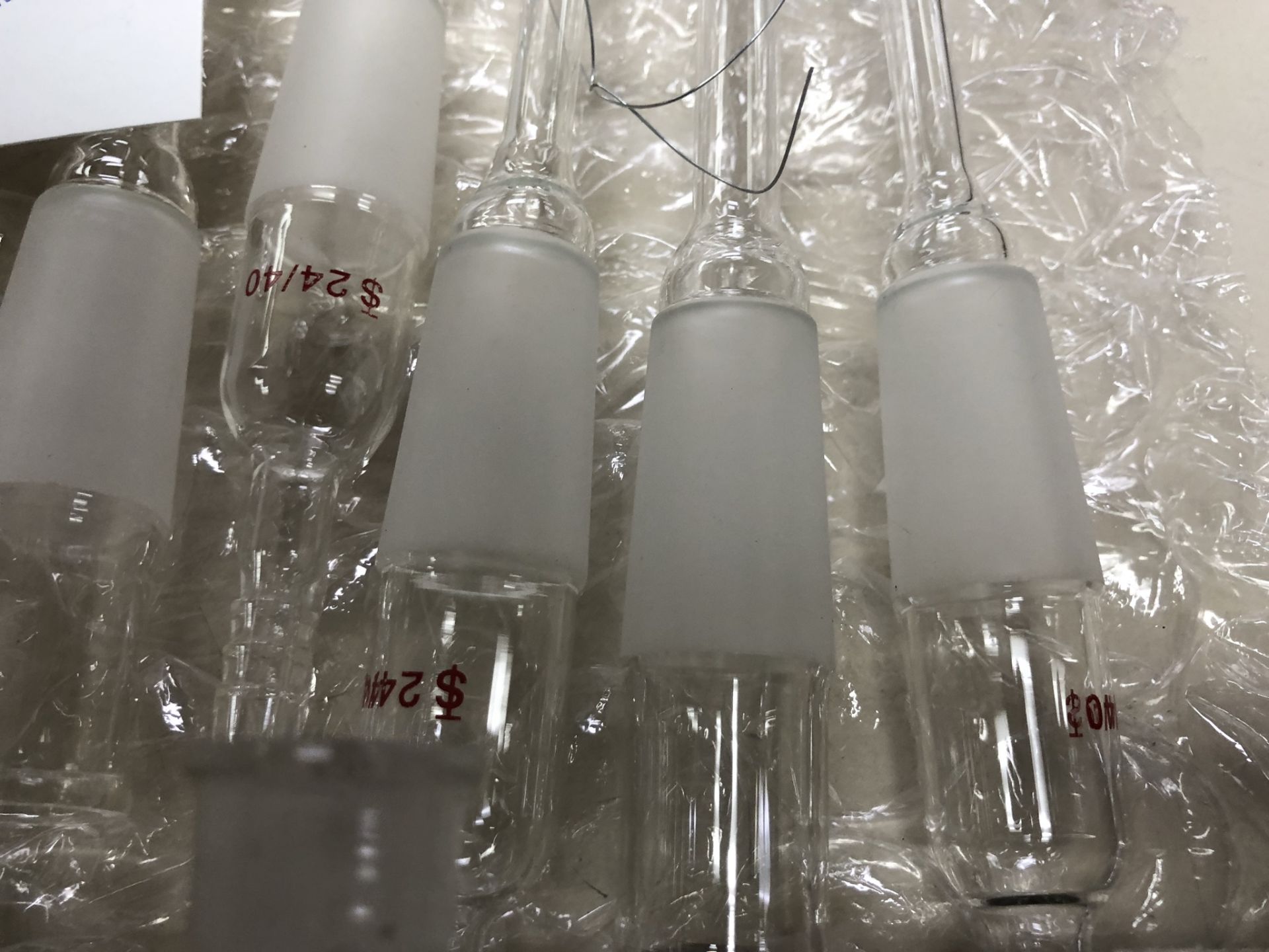 Lot of Misc. Glassware 24/40 Thermal Wells and Gas Sparges - Image 4 of 5