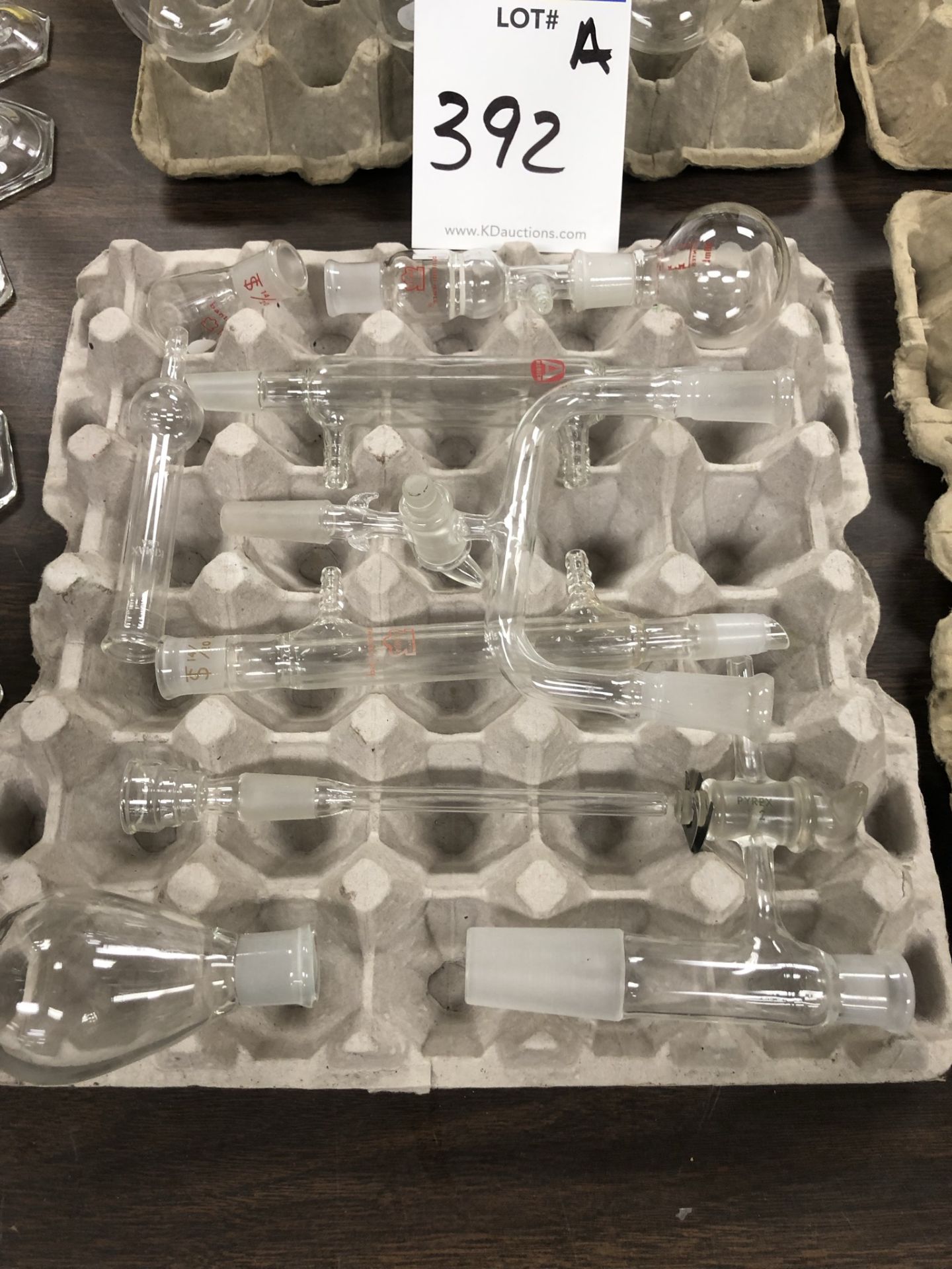 Lot of Misc. Lab Glassware: Mostly Graduated Cylinders, Lot of Misc Lab Glassware:14/20 boiling - Image 3 of 6