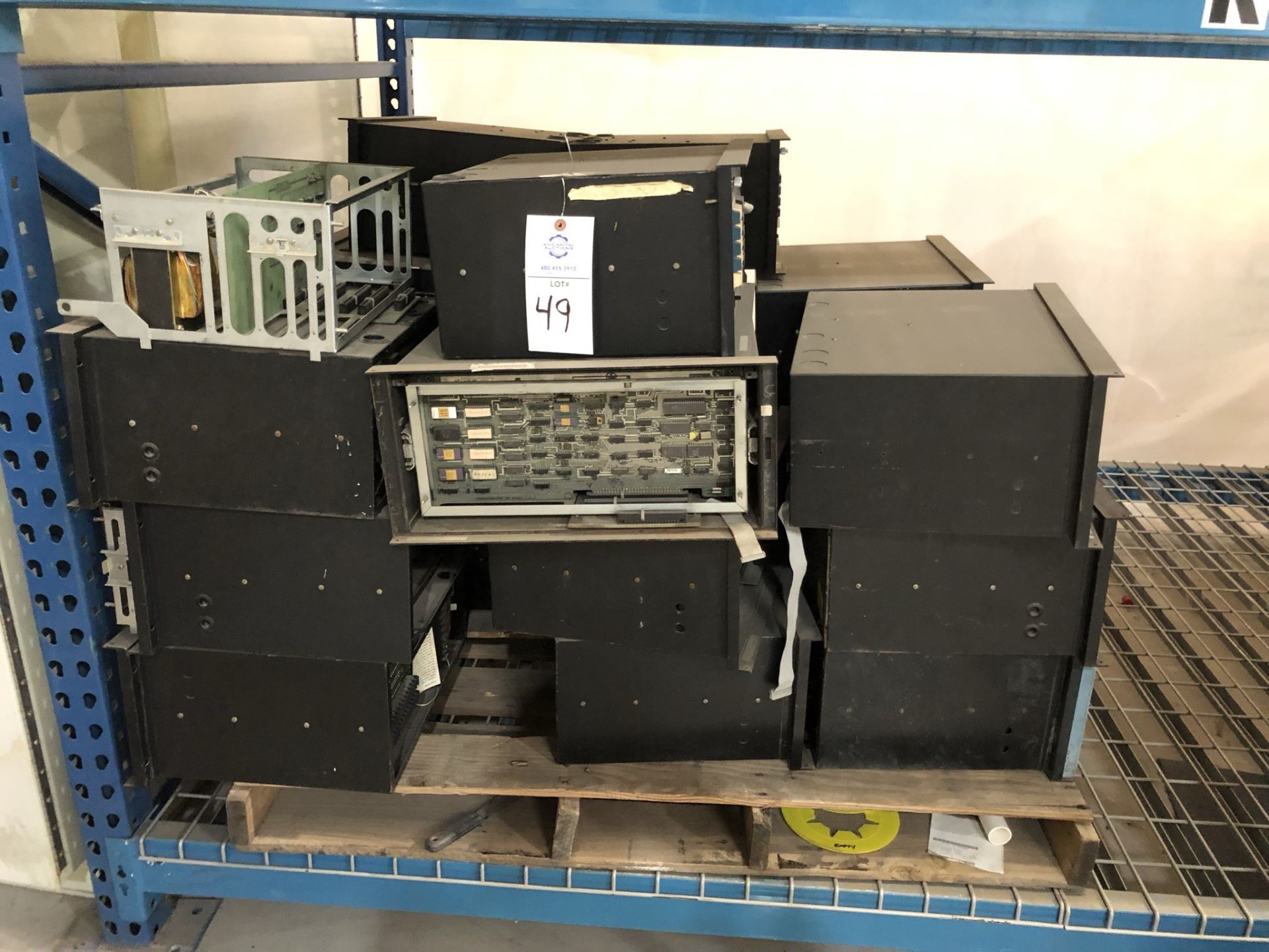 Lot of used Honeywell DCP 7700 microprocessor based furnace control systems.