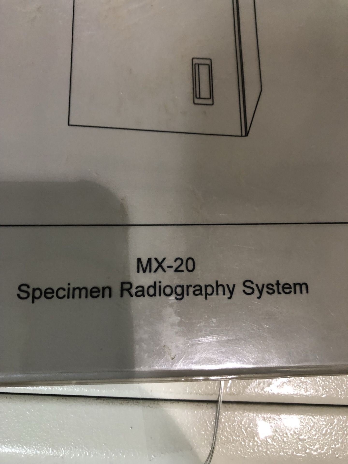 Faxitron X-Ray System Model MX-20,S/N: 2321A0713 Manufacture Date 2004. Known working X-ray tube - Image 8 of 10