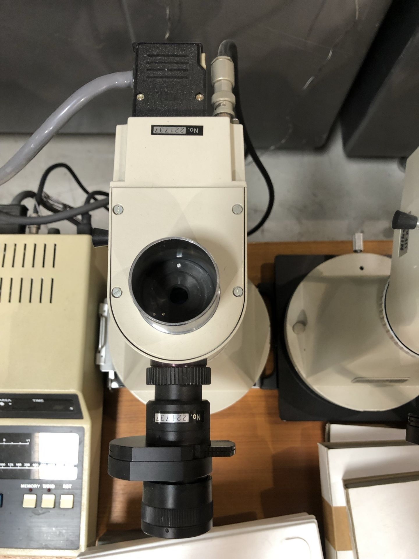 Lot of Misc. Microscopes and optical gauging systems. Lot includes two optical laps, and a nice - Image 6 of 28