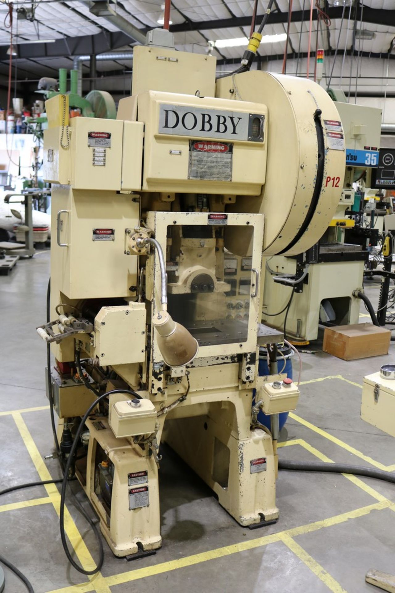 1987 Dobby, Model 30020, 20 Ton HiPro-Power Punch Press, Air Clutch, Variable Speed 70-200 with - Image 2 of 12