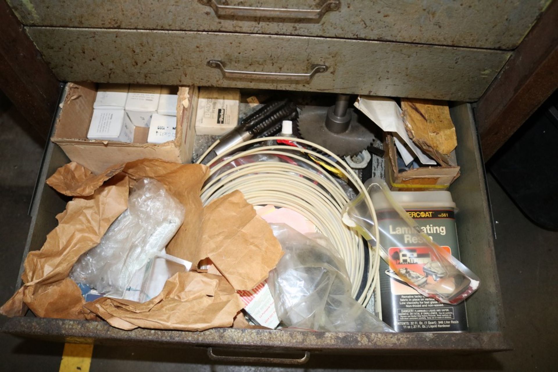 Large Cabinet Full of Various Tooling, Endmills, Drills, HSS, Fly Cutters, Taps, Dowel Pins, Jacob - Image 9 of 9