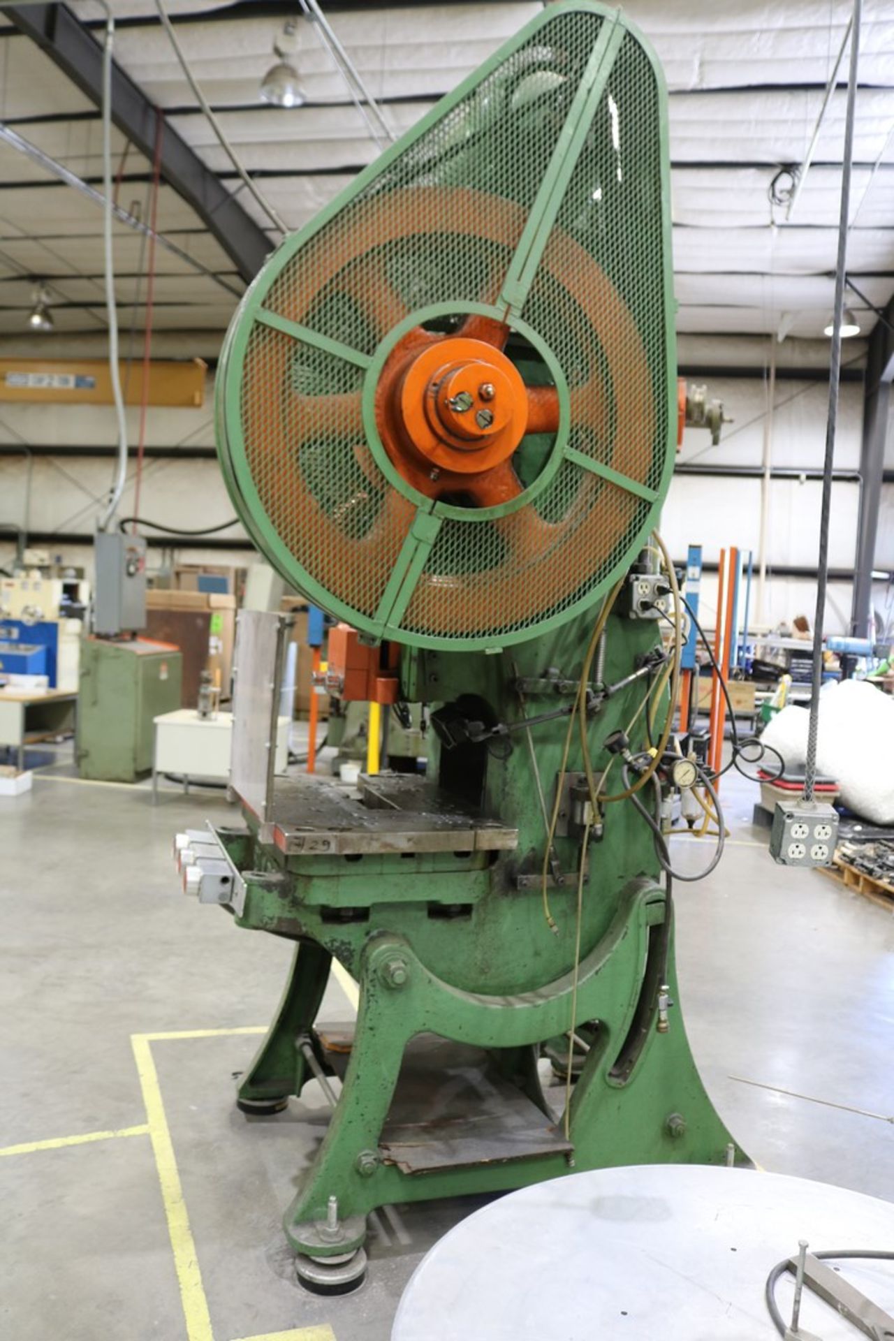 Bliss 35 Ton Mechanical Punch Press, Includes Auto Stock Reel with Dancer Arm - Image 5 of 12