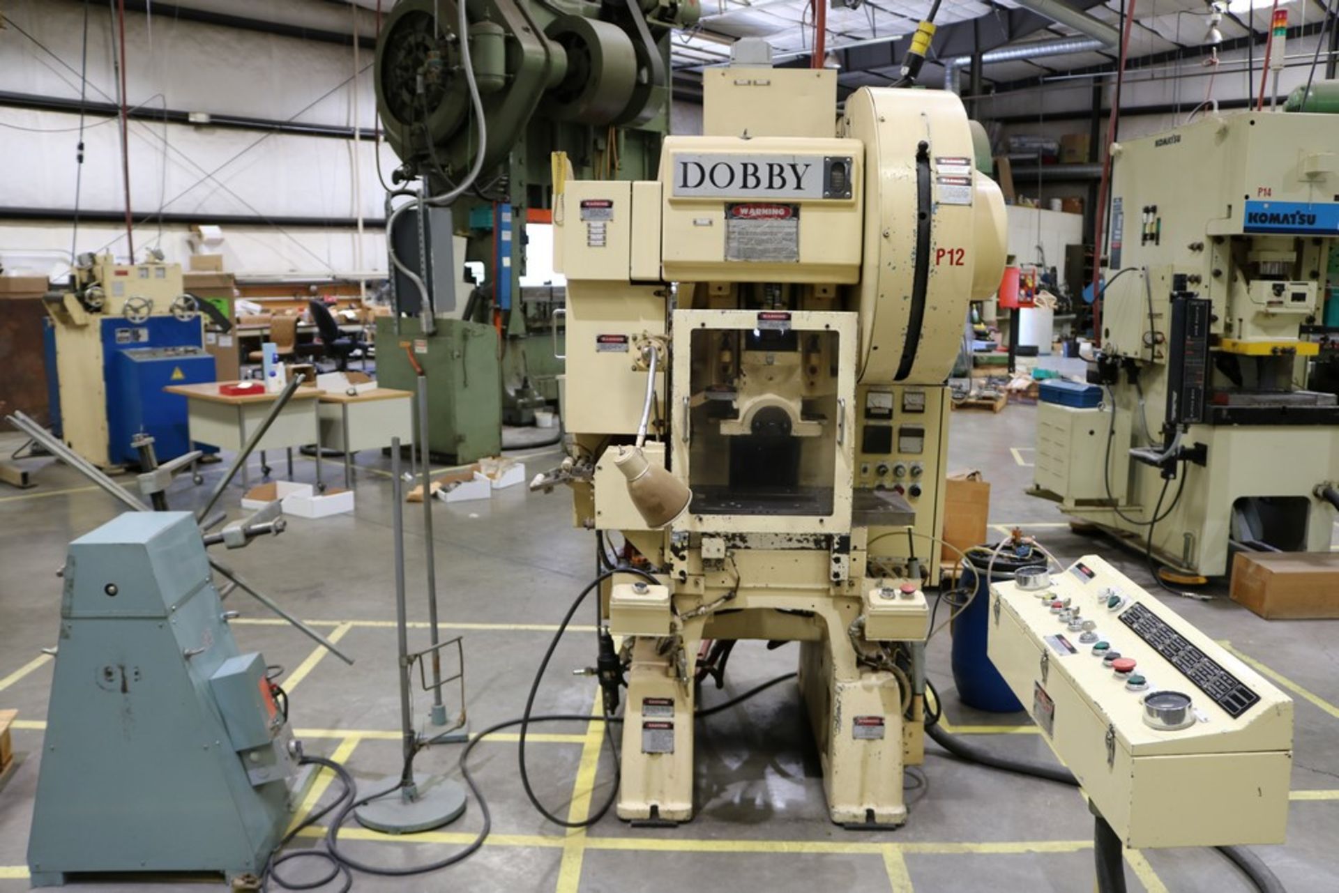 1987 Dobby, Model 30020, 20 Ton HiPro-Power Punch Press, Air Clutch, Variable Speed 70-200 with
